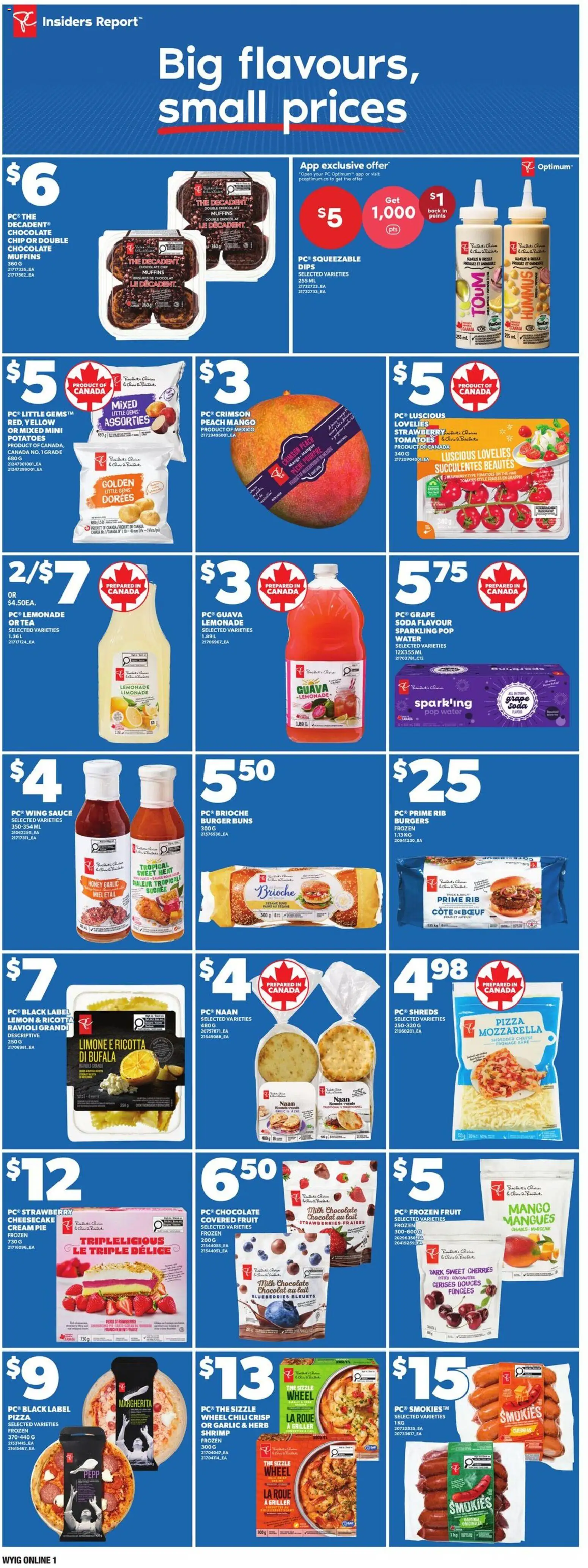 Loblaws flyer valid from 21.05.2026 | Page: 6 | Products: Tea, Cream, Chocolate, Tomatoes