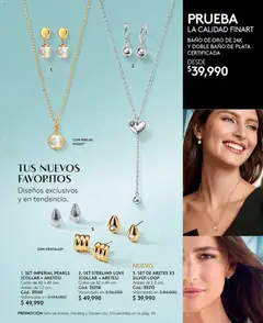 Ésika catálogo C12/2026 -  Vista previa de la revista de la tienda Ésika valido desde el 07/08/2026 | Página: 91 | Productos: Aretes, Baño, Collar