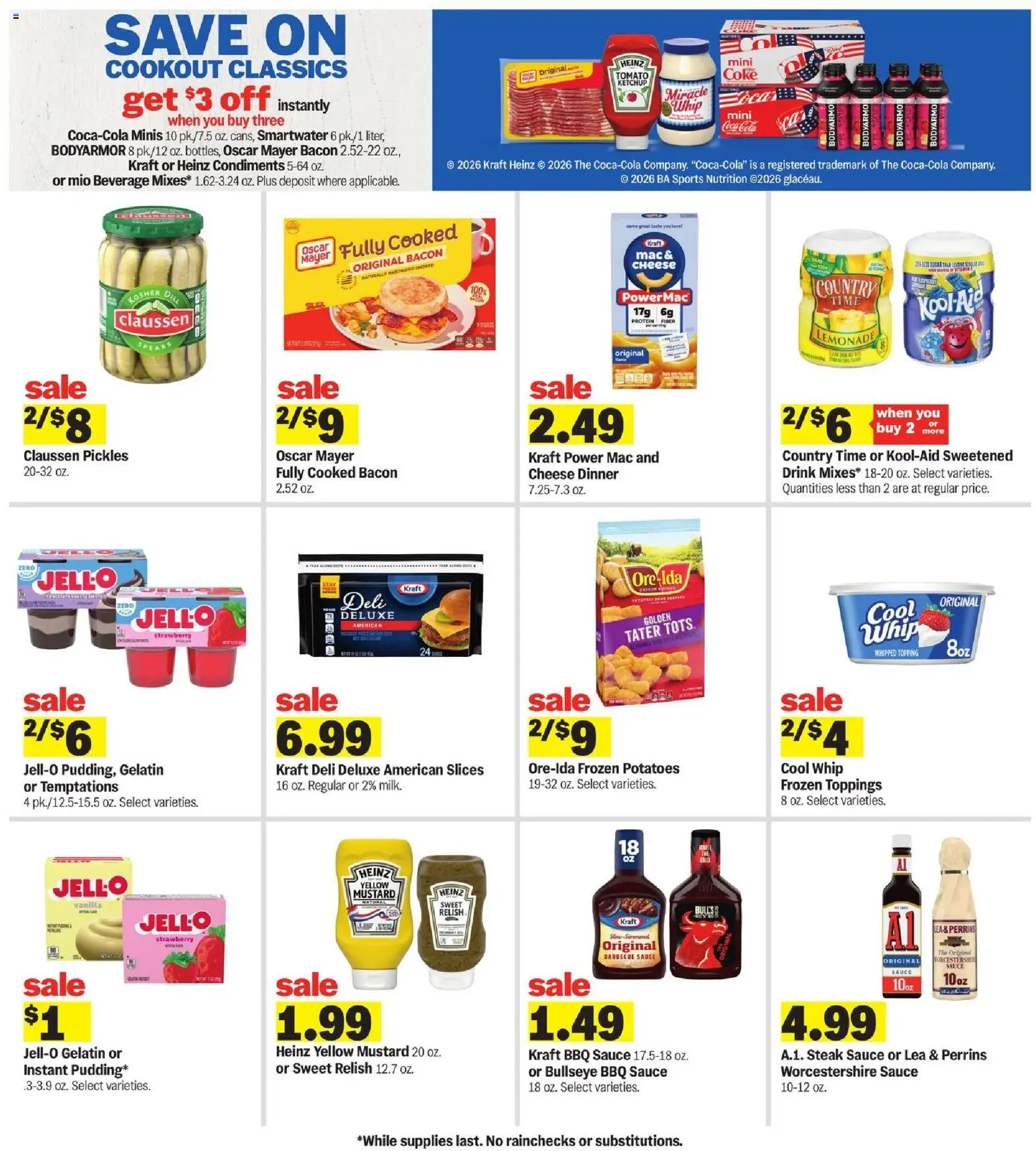 Meijer Weekly Ad - valid from 07/01/2026 | Page: 46 | Products: Cheese, Potatoes, Sauce, Dill