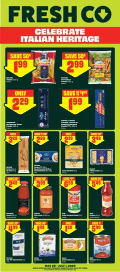 Preview of FreshCo Special Promotion from shop FreshCo valid from 28.05.2026