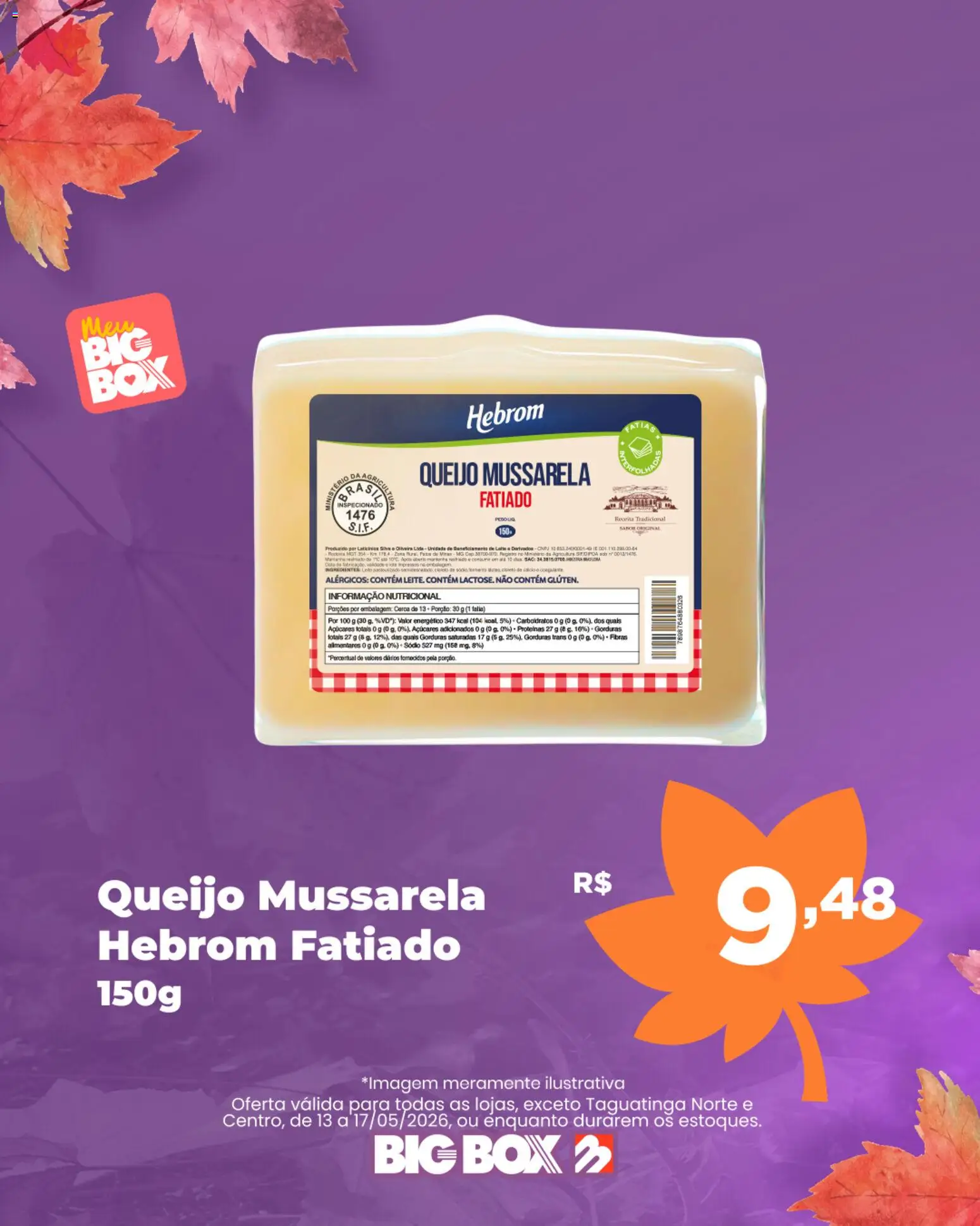 Big Box Folheto - válido de 13.05.2026 | Página: 8 | Produtos: Energético, Cerca, Queijo, Mussarela