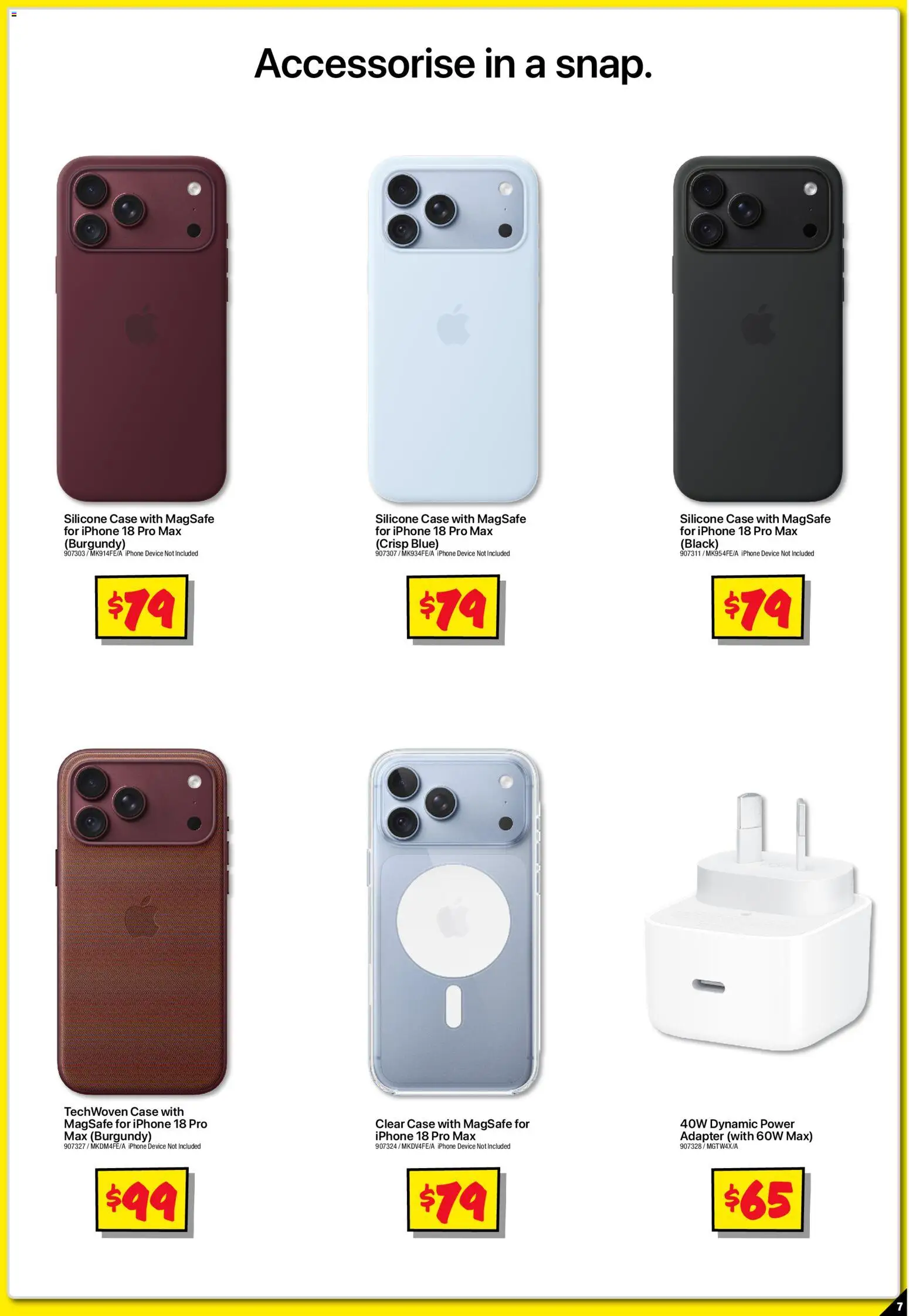 JB Hi-Fi catalogue - valid from 12/09/2026 | Page: 7 | Products: Phone, Device, Iphone, Adapter