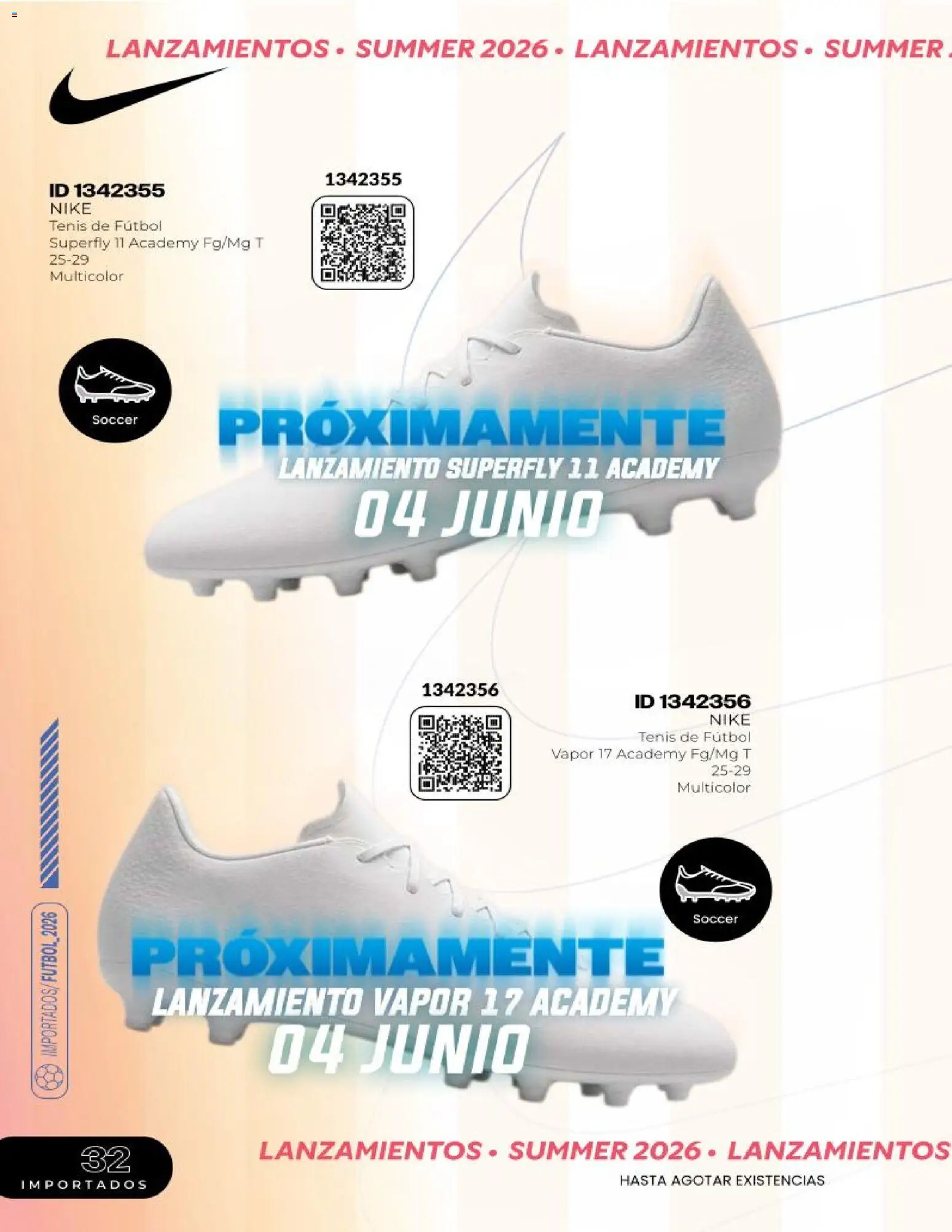 Nuevas ofertas de Price Shoes válidas en toda la República Mexicana desde el 04.06.2026. ¡Encuentra las mejores ofertas en Price Shoes catálogo Fútbol 2026! | Página: 32 | Productos: Tenis