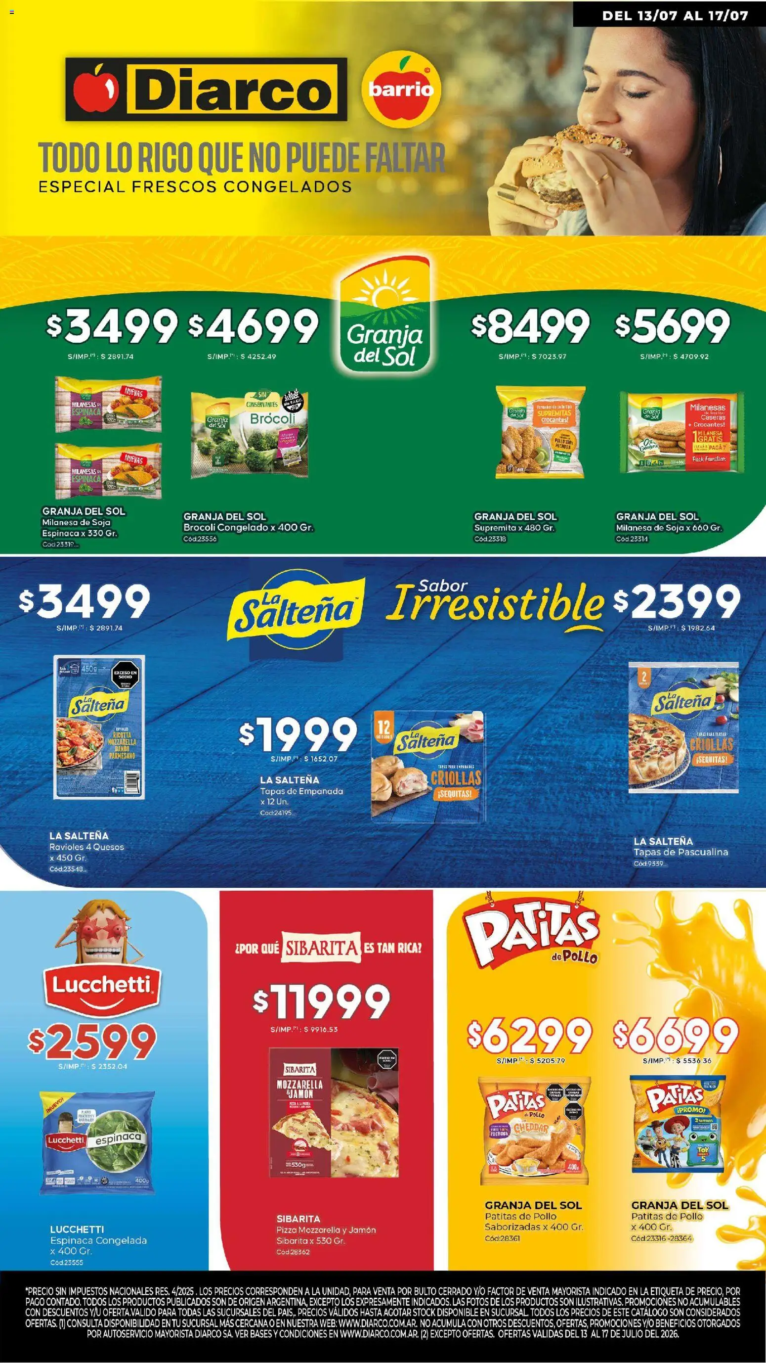 Diarco - ESPECIAL MOLINOS │ válido desde el 13/07/2026 | Página: 1