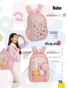 Vista previa de Price Shoes catálogo Mochilas, nuevo folleto de la tienda, válido en México a partir del 12/06/2026 | Página: 75 | Productos: Bolsa, Llavero, Monedero