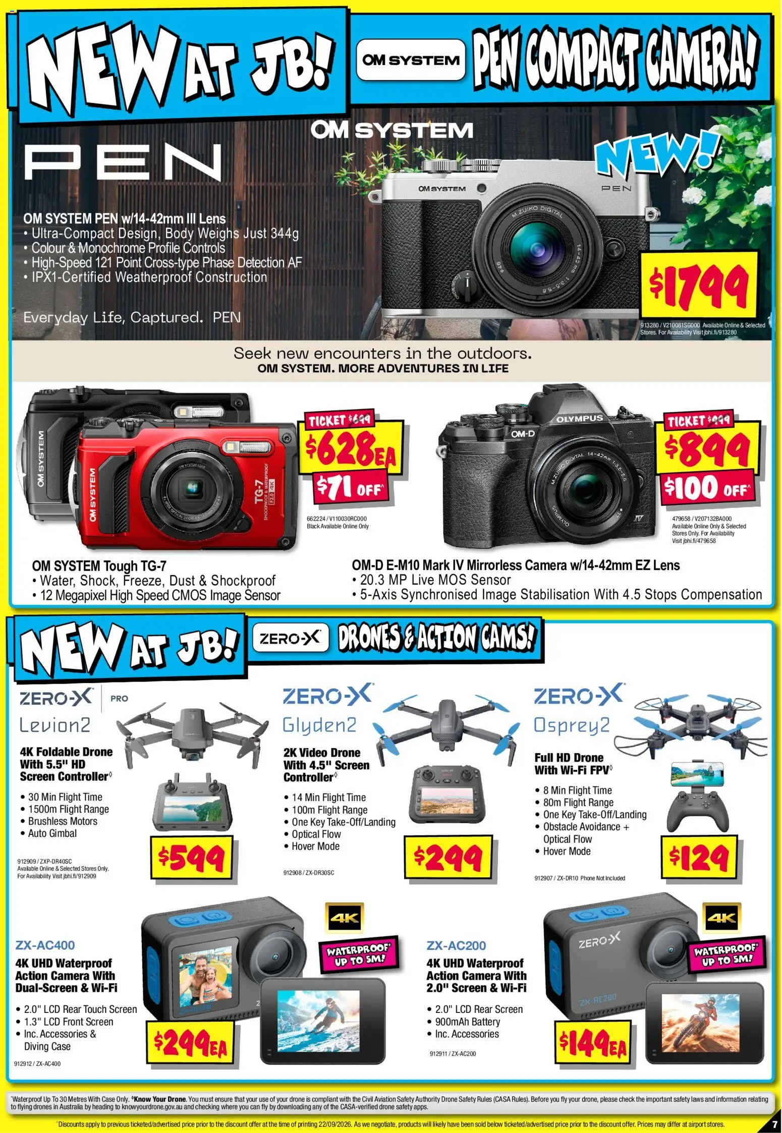JB Hi-Fi catalogue - valid from 01/10/2026 | Page: 7 | Products: Water, Accessories, Camera, Video