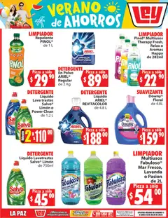 Vista previa de Casa Ley folleto Verano de ahorros, nuevo folleto de la tienda, válido en México a partir del 11/07/2026 | Página: 6 | Productos: Detergente, Limpiador, Repelente, Polvo