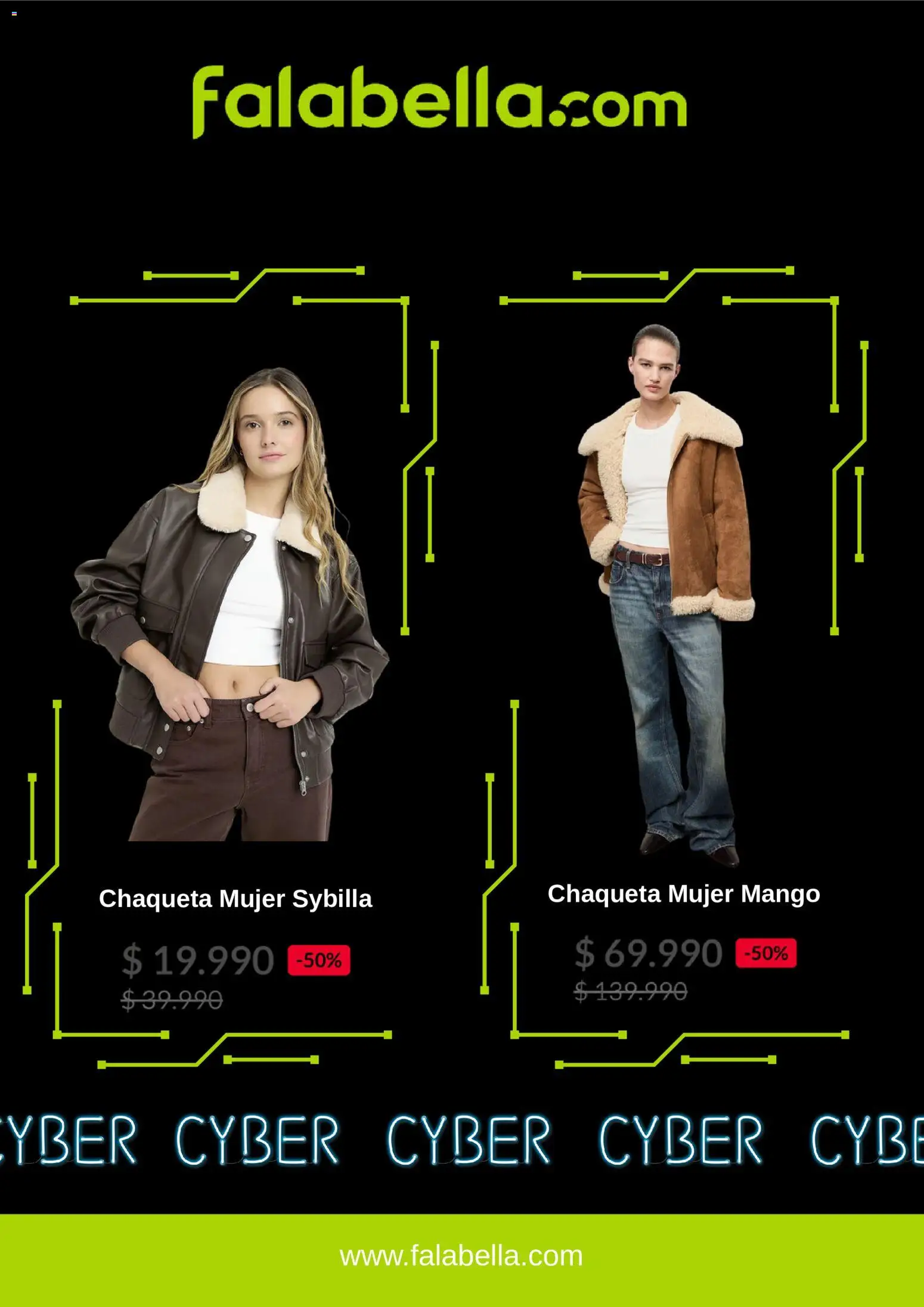 Falabella Cyber Day │ válido desde el 01.06.2026 | Página: 2 | Productos: Mango, Chaqueta