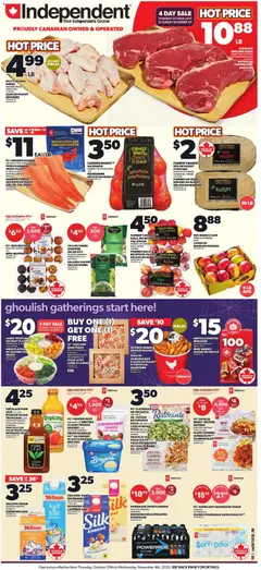 Preview of Independent Grocer weekly flyer / circulaire from shop Independent Grocer valid from Oct 29, 2026