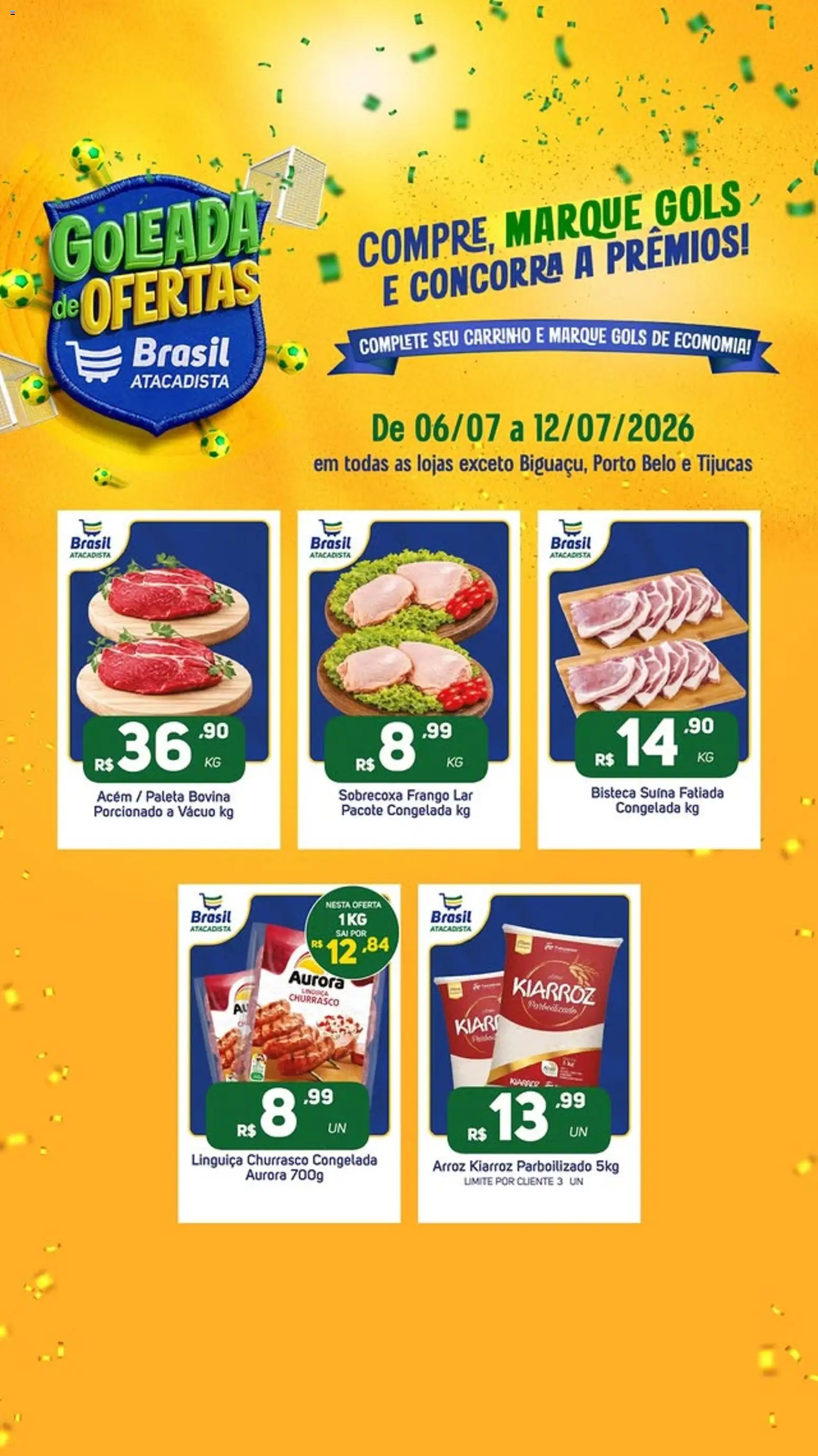 Brasil Atacadista Folheto - válido de 06/07/2026 | Página: 1