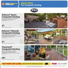 Preview of Home Hardware flyer - Trex Composite Decking from shop Home Hardware valid from Jul 2, 2026