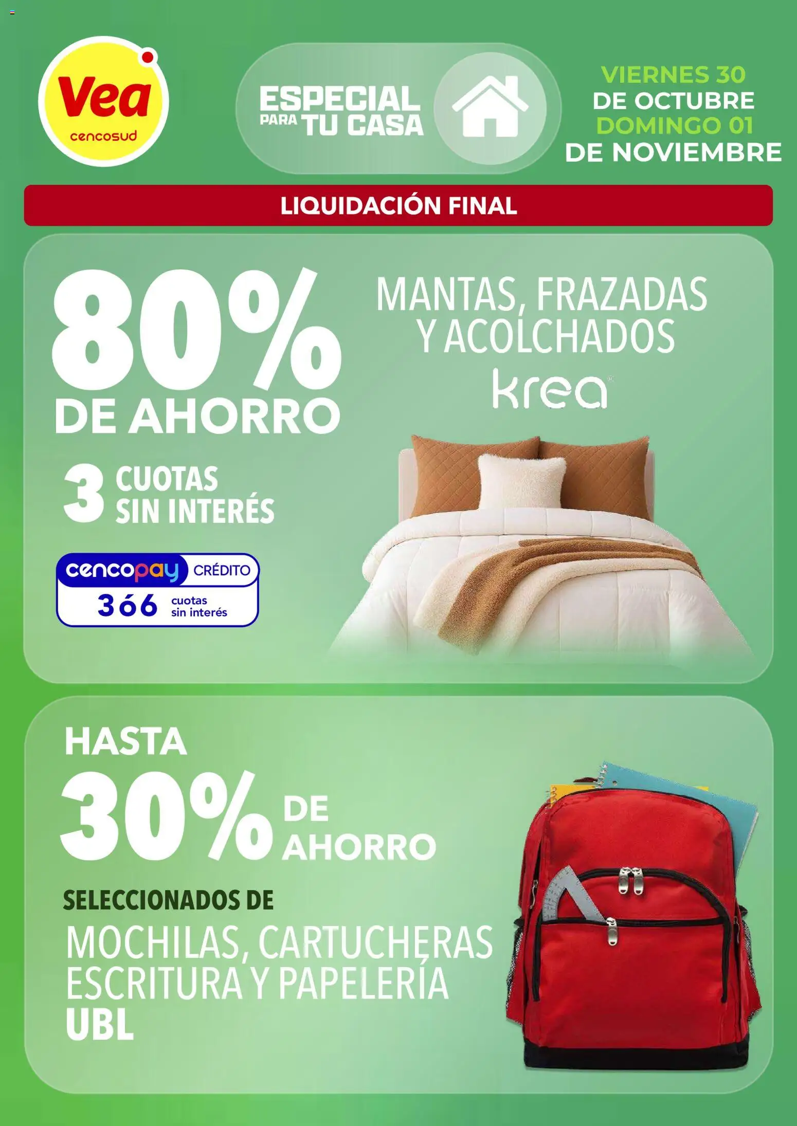 Vea - Especial para tu casa │ válido desde el 30/10/2026 | Página: 6