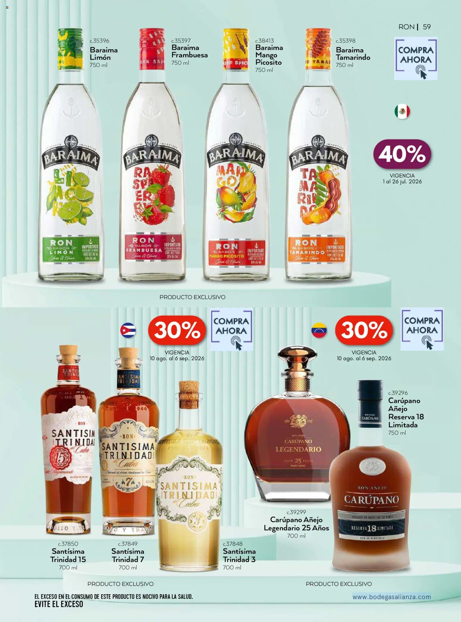Nuevas ofertas de Bodegas Alianza válidas en toda la República Mexicana desde el 01/07/2026. ¡Encuentra las mejores ofertas en Bodegas Alianza catálogo! | Página: 61 | Productos: Limón, Mango