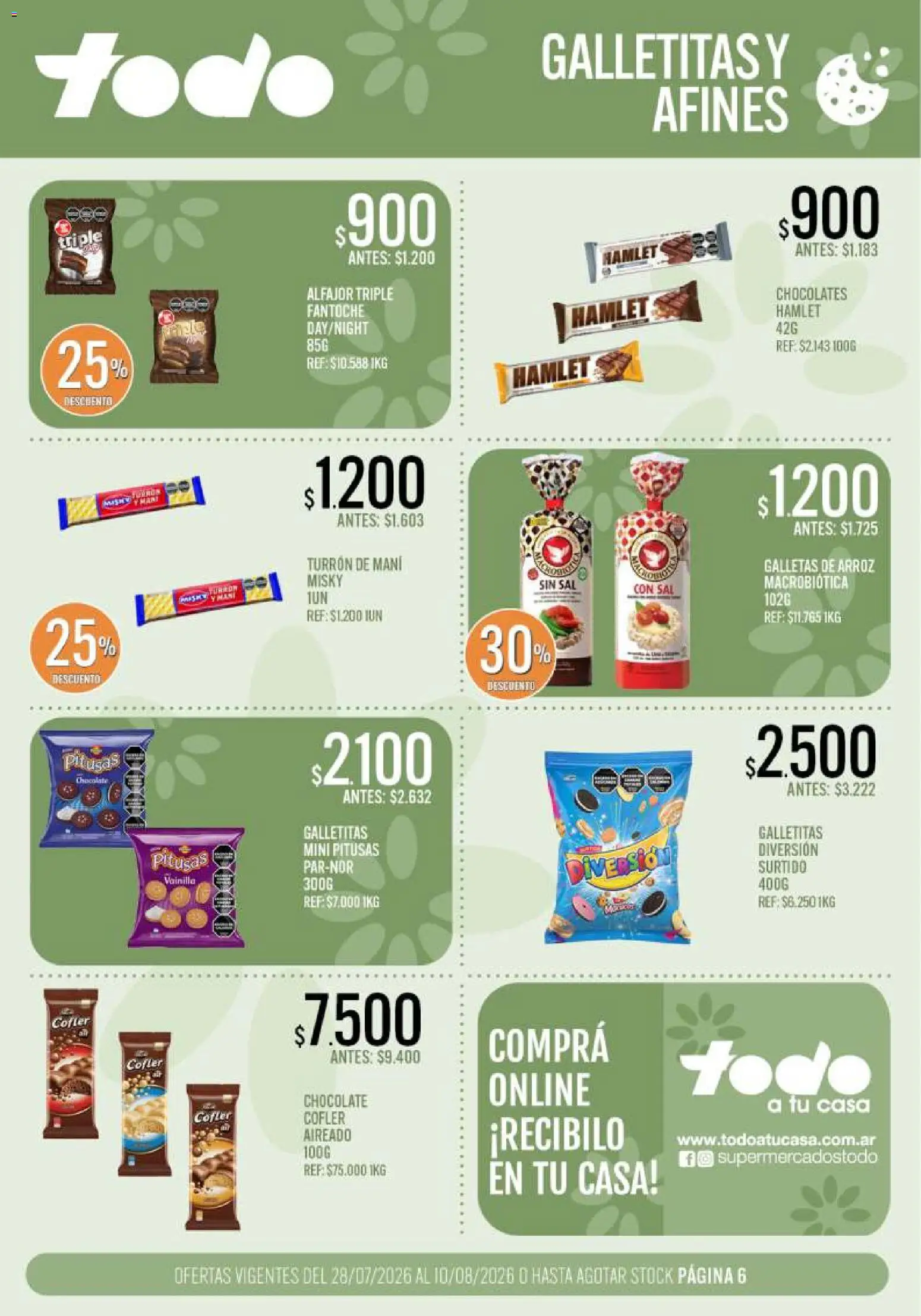 Supermercados TODO Ofertas │ válido desde el 28/07/2026 | Página: 6