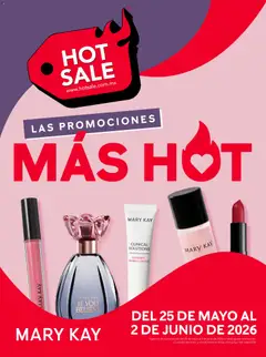 Vista previa de Mary Kay Hot Sale, nuevo folleto de la tienda, válido en México a partir del 25.05.2026