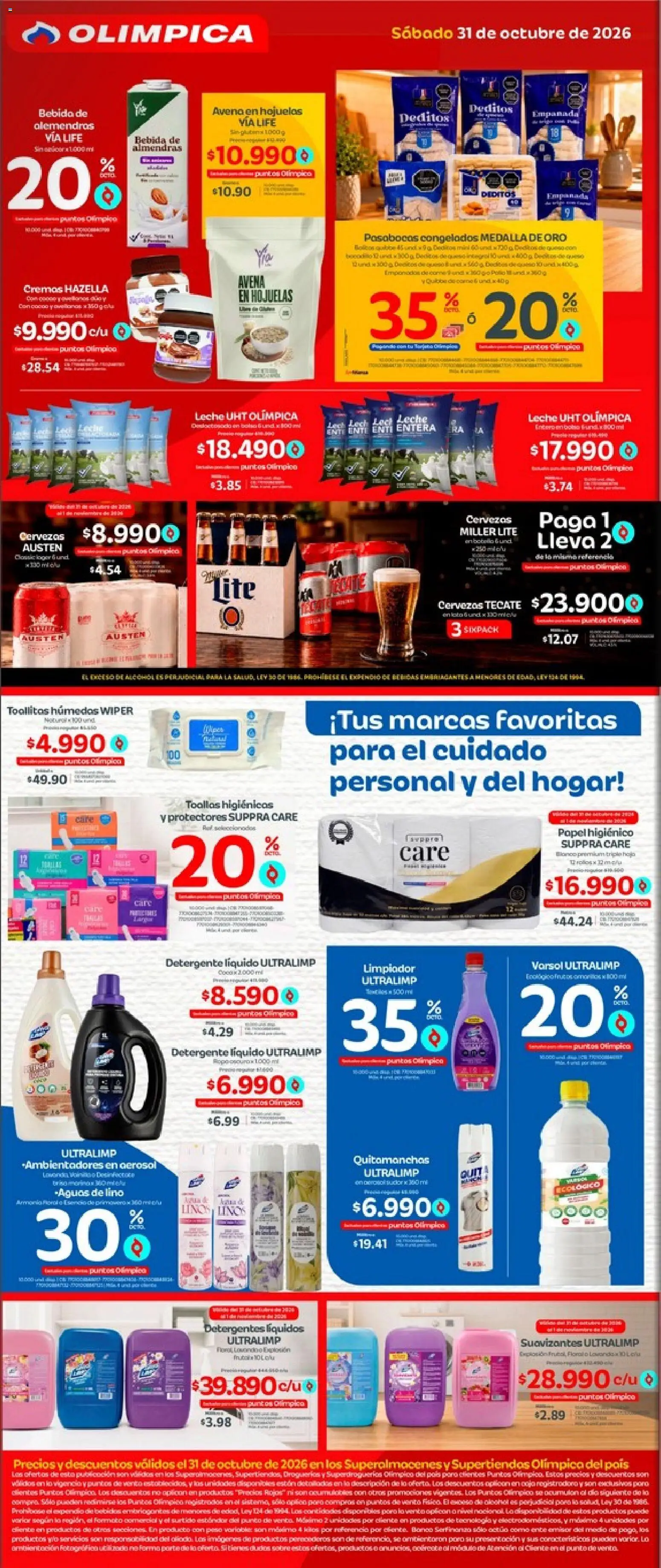 Olímpica revista - valida desde el 31/10/2026 | Página: 2