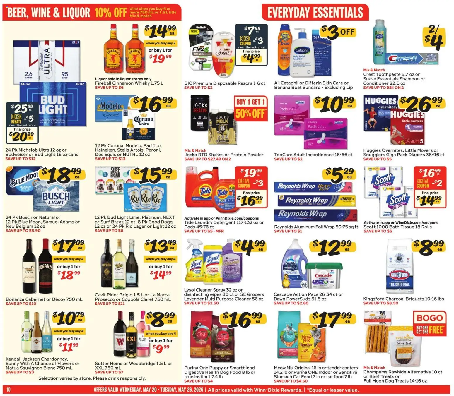 Winn Dixie Weekly Ad - valid from 20.05.2026 | Page: 10
