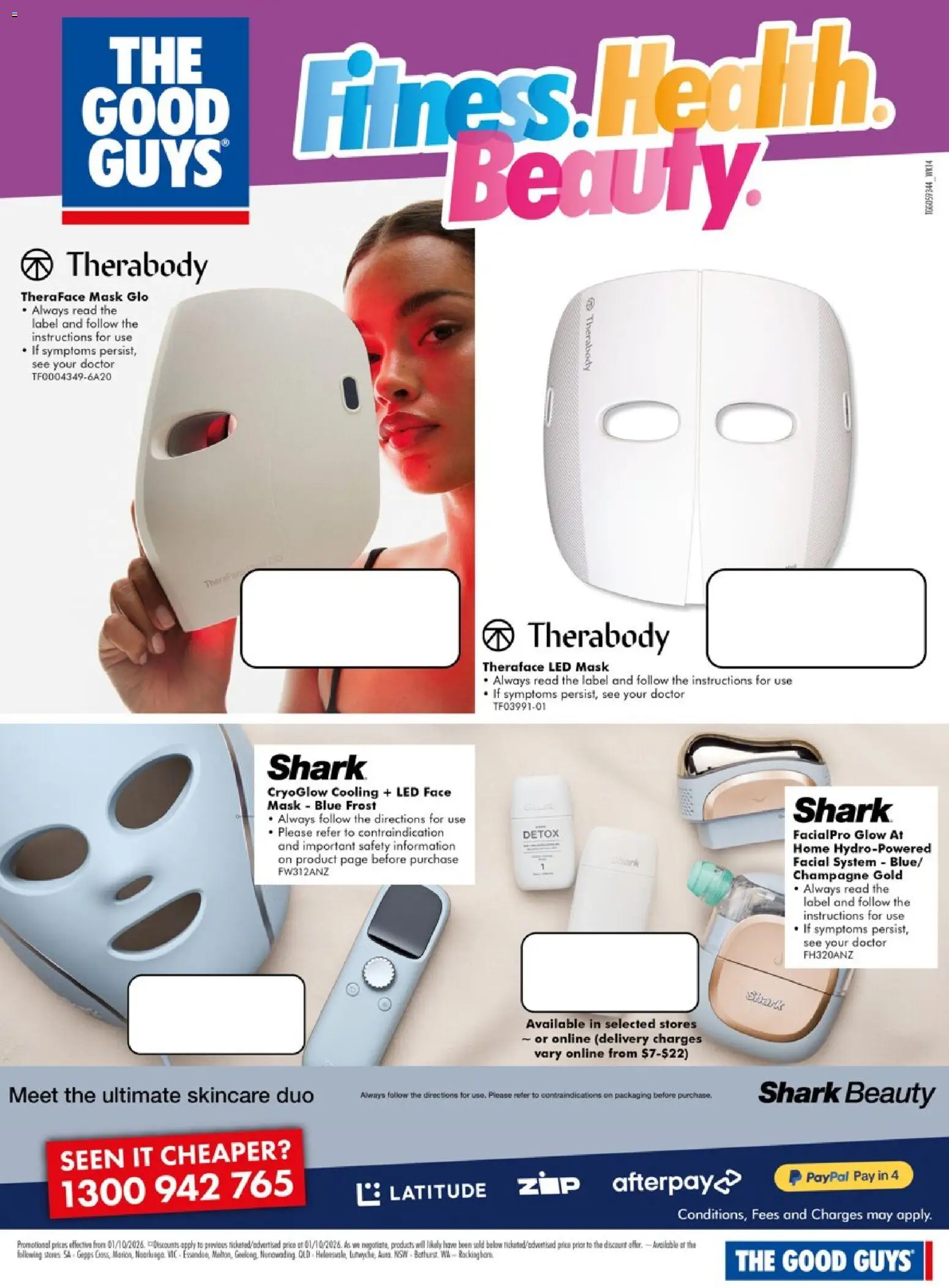 The Good Guys catalogue - valid from 01/10/2026 | Page: 7 | Products: Champagne, Mask, Face mask
