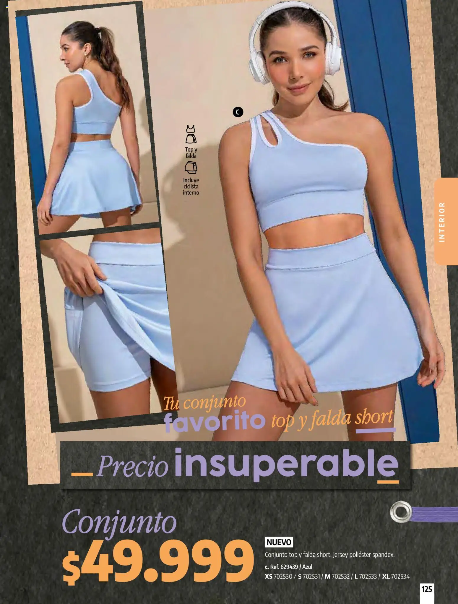 Pacifika revista - valida desde el 01.03.2026 | Página: 127 | Productos: Falda, Short, Top, Conjunto
