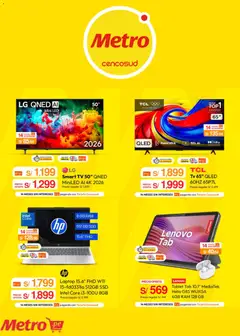 Vista previa de folleto Metro catálogo de la Metro válido desde 24/08/2026 | Página: 4 | Productos: Tablet, Laptop