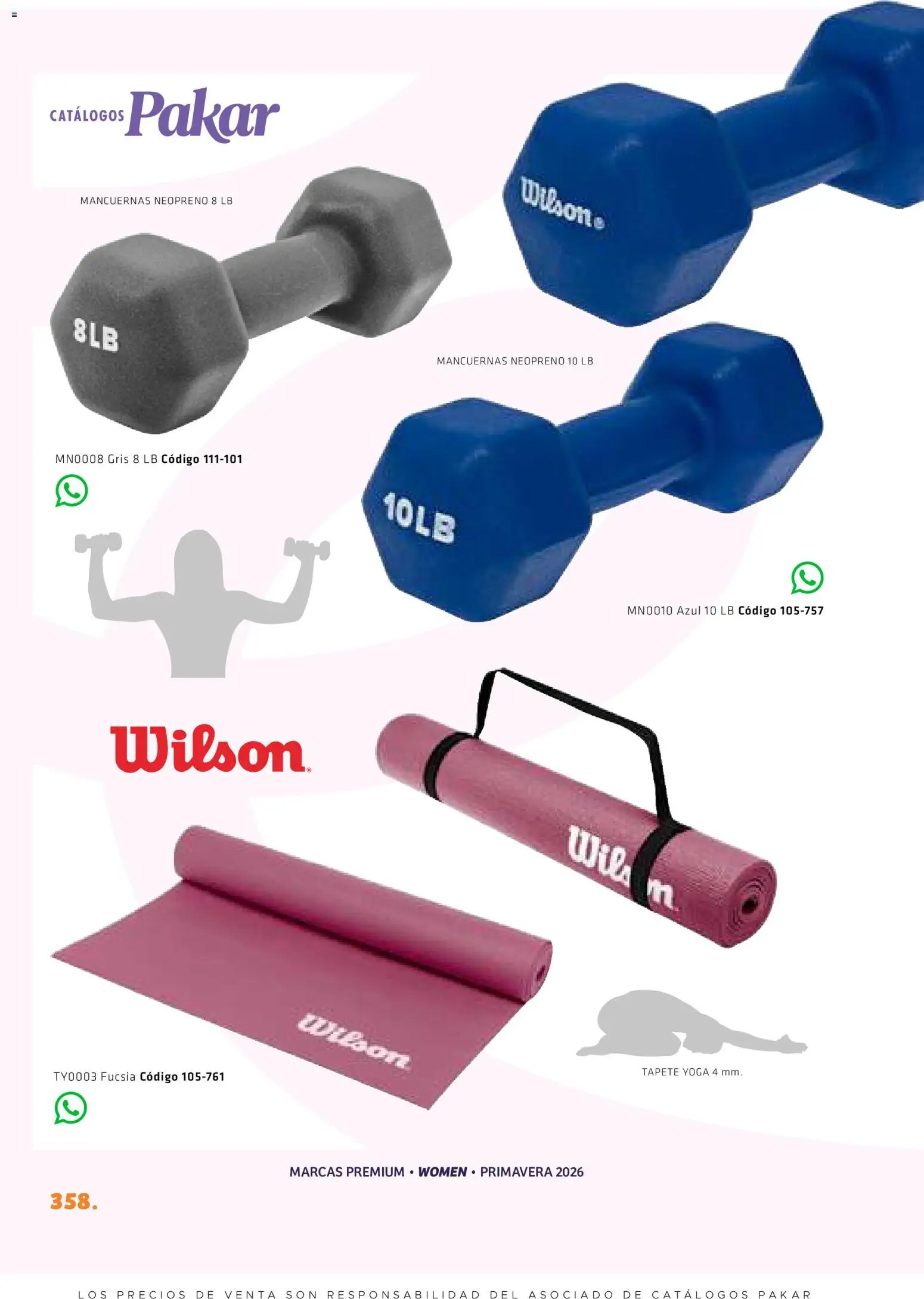 Nuevas ofertas de SC Pakar válidas en toda la República Mexicana desde el 27.02.2026. ¡Encuentra las mejores ofertas en SC Pakar catálogo Premium Women! | Página: 358 | Productos: Tapete