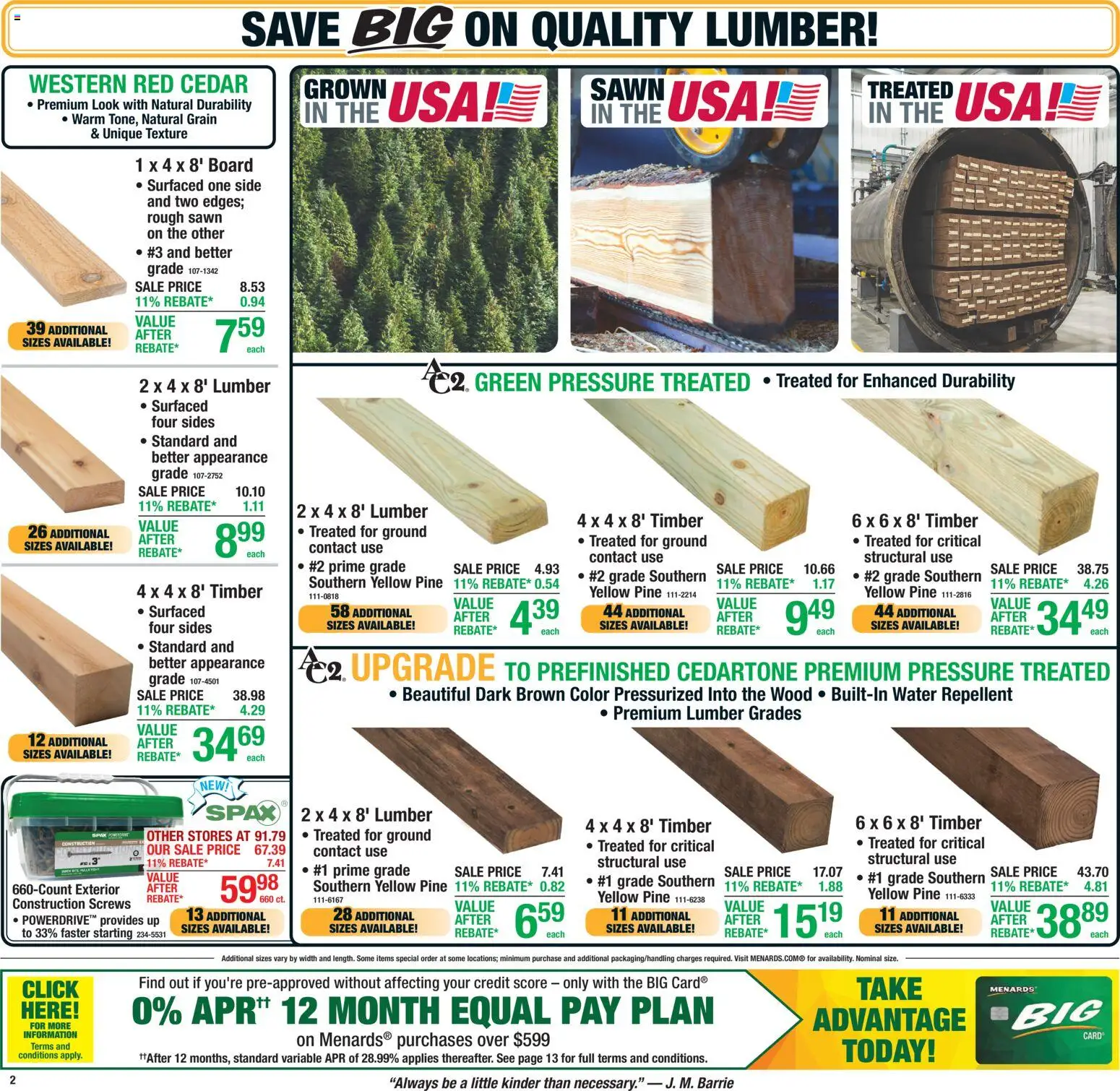Menards Weekly Ad - valid from 10/01/2026 | Page: 3 | Products: Water