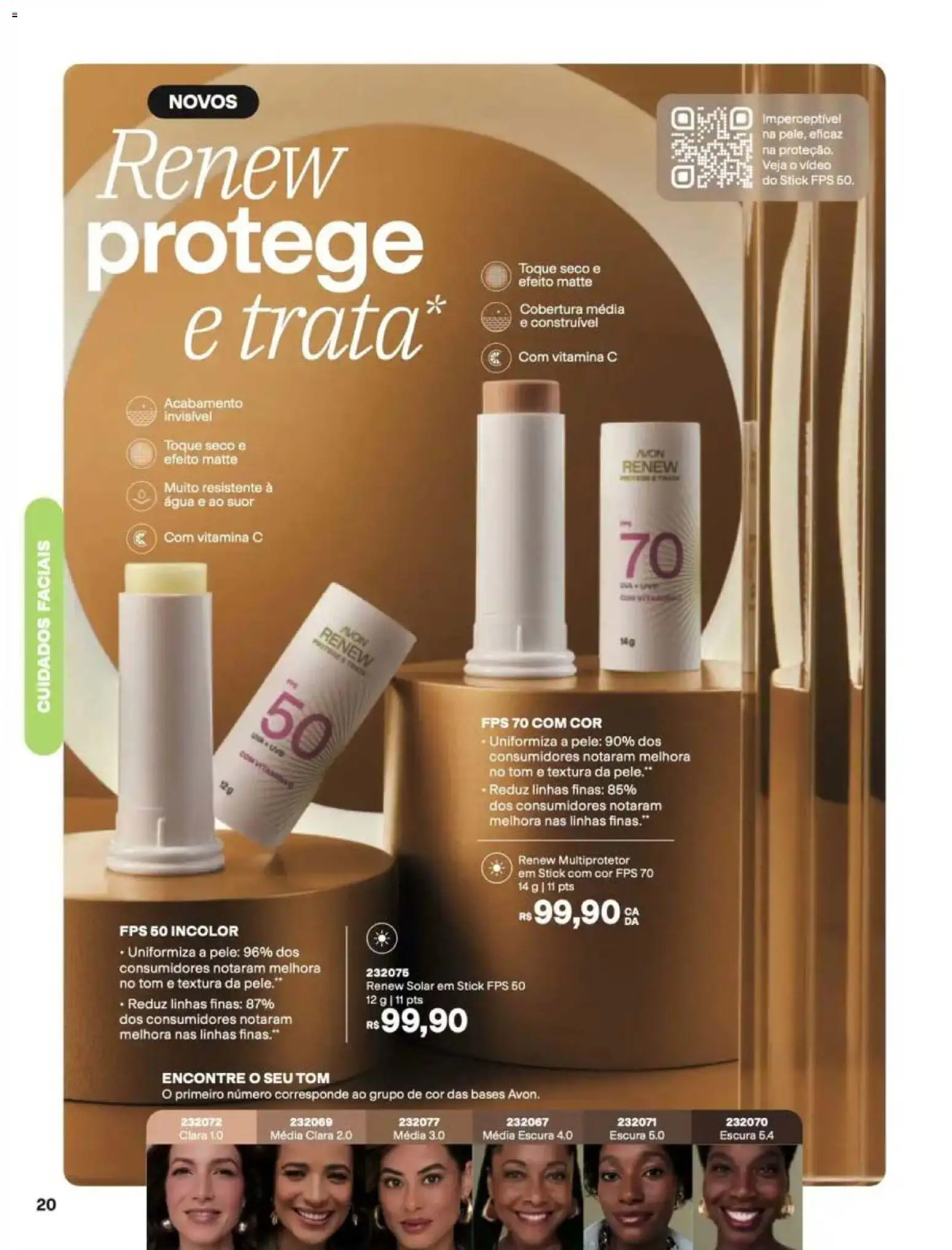 Avon Folheto - válido de 12/10/2026 | Página: 20 | Produtos: Água, Vídeo, Vitamina c