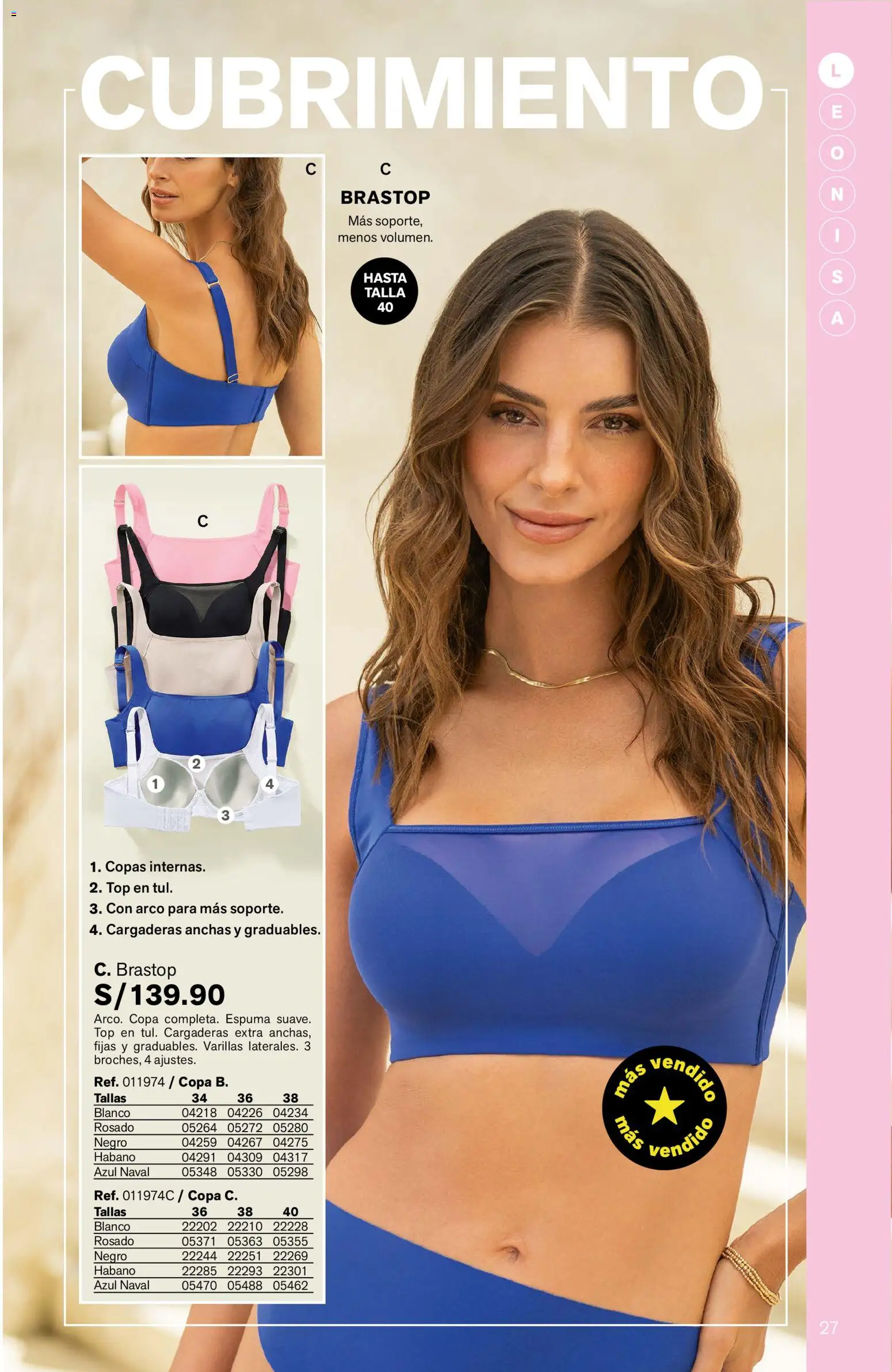 Catálogo Leonisa válido desde 04/08/2026 | Página: 27