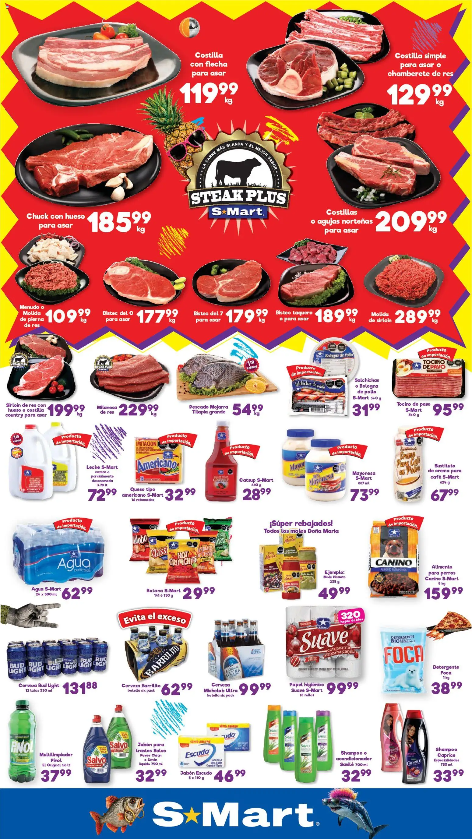 Nuevas ofertas de S-Mart válidas en toda la República Mexicana desde el 23/10/2026. ¡Encuentra las mejores ofertas en S-Mart folleto Matamoros, Nuevo Laredo, Reynosa! | Página: 1