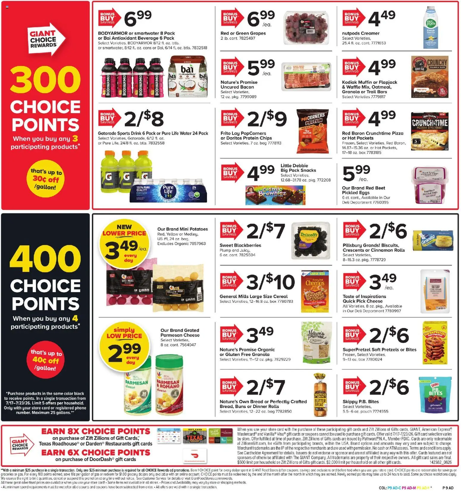 Giant Weekly Ad - valid from 07/17/2026 | Page: 7 | Products: Box, Potatoes, Beet, Muffin