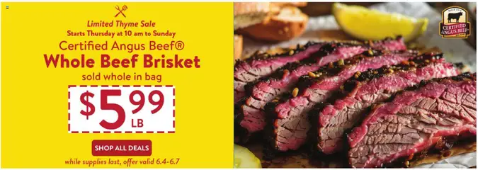 Preview of Fresh Thyme weekly ads valid from 03.06.2026
