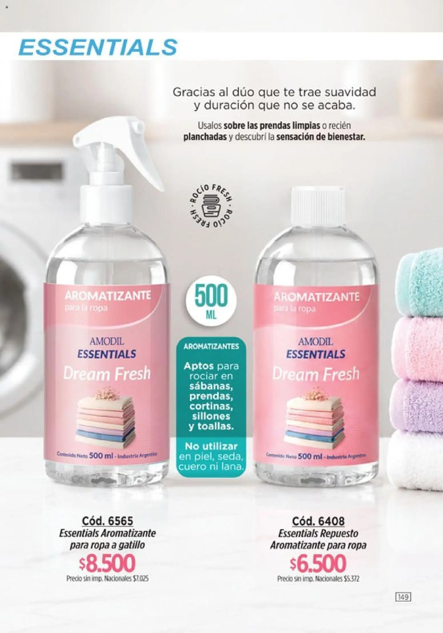 Catálogo Amodil Campaña 16 │ válido desde el 19/09/2026 | Página: 149 | Productos: Sobre, Ropa, Té