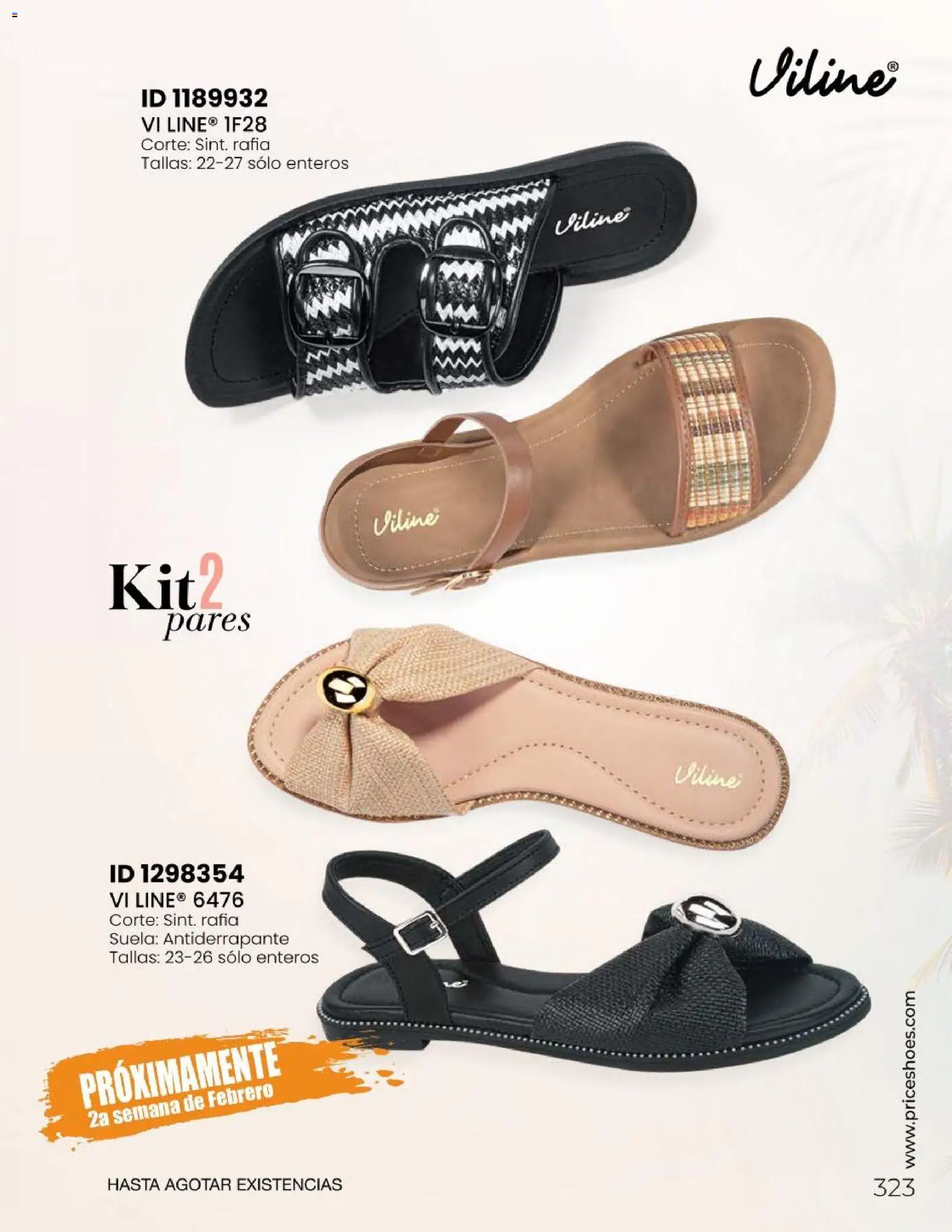 Nuevas ofertas de Price Shoes válidas en toda la República Mexicana desde el 31.01.2026. ¡Encuentra las mejores ofertas en Price Shoes Catálogo Sandalias ! | Página: 323