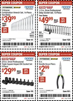 Preview of Harbor Freight weekly ads valid from 07/06/2026 | Page: 9 | Products: Socket, Wrench
