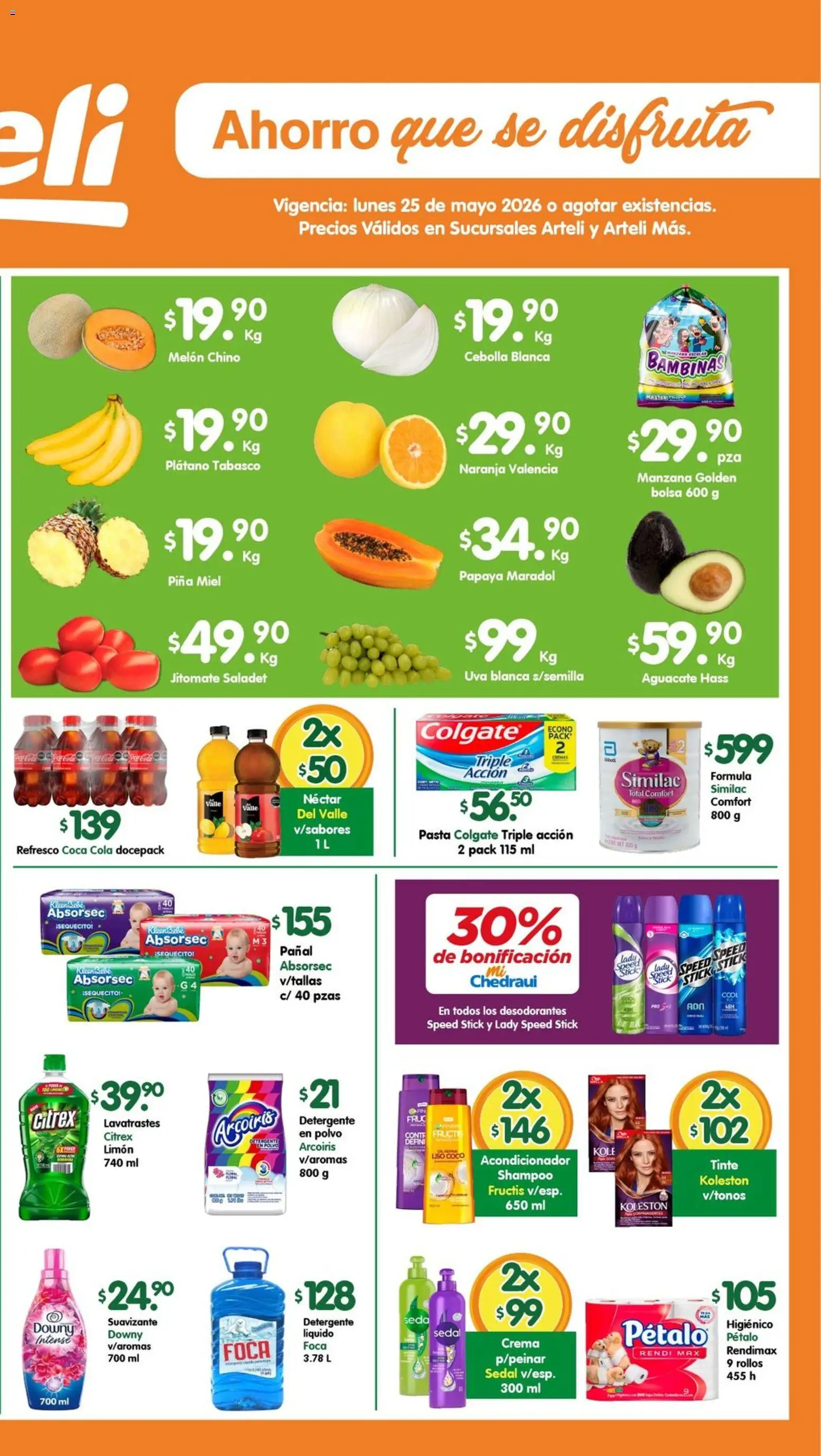 Nuevas ofertas de Arteli válidas en toda la República Mexicana desde el 25.05.2026. ¡Encuentra las mejores ofertas en Arteli folleto Valles! | Página: 2
