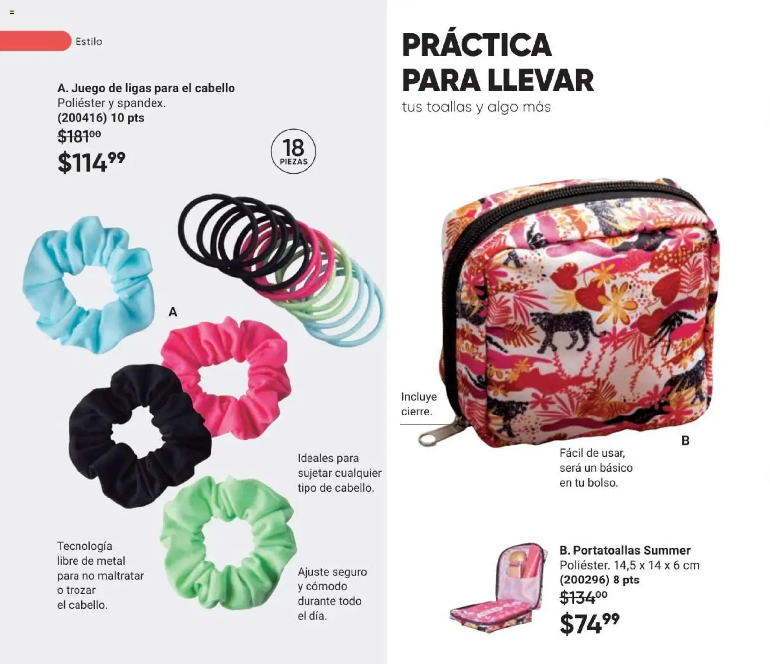 Nuevas ofertas de AVON válidas en toda la República Mexicana desde el 05/10/2026. ¡Encuentra las mejores ofertas en AVON Casa & Estilo 16 2026! | Página: 108