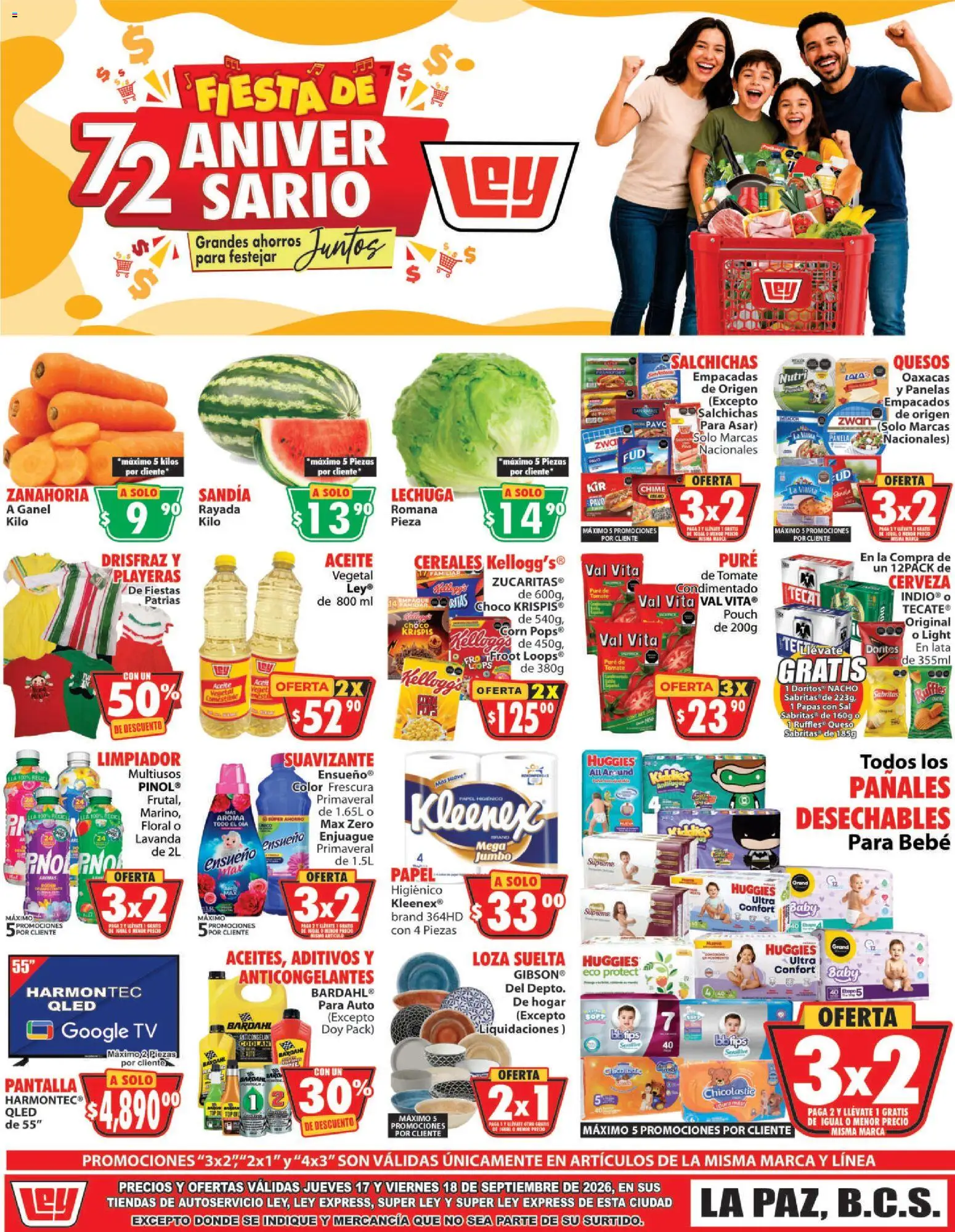 Nuevas ofertas de Casa Ley válidas en toda la República Mexicana desde el 17/09/2026. ¡Encuentra las mejores ofertas en Casa Ley folleto Autoservicio! | Página: 2
