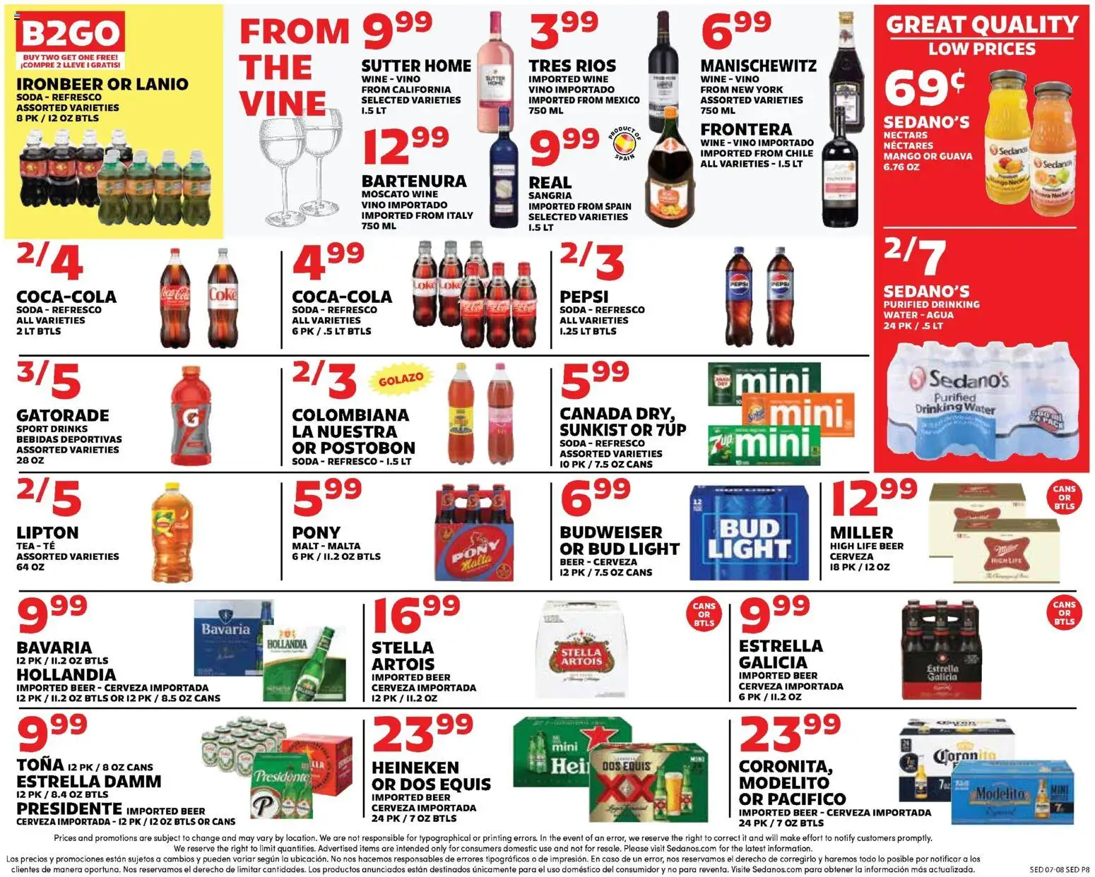 Sedano's Weekly Ad - valid from 07/08/2026 | Page: 8