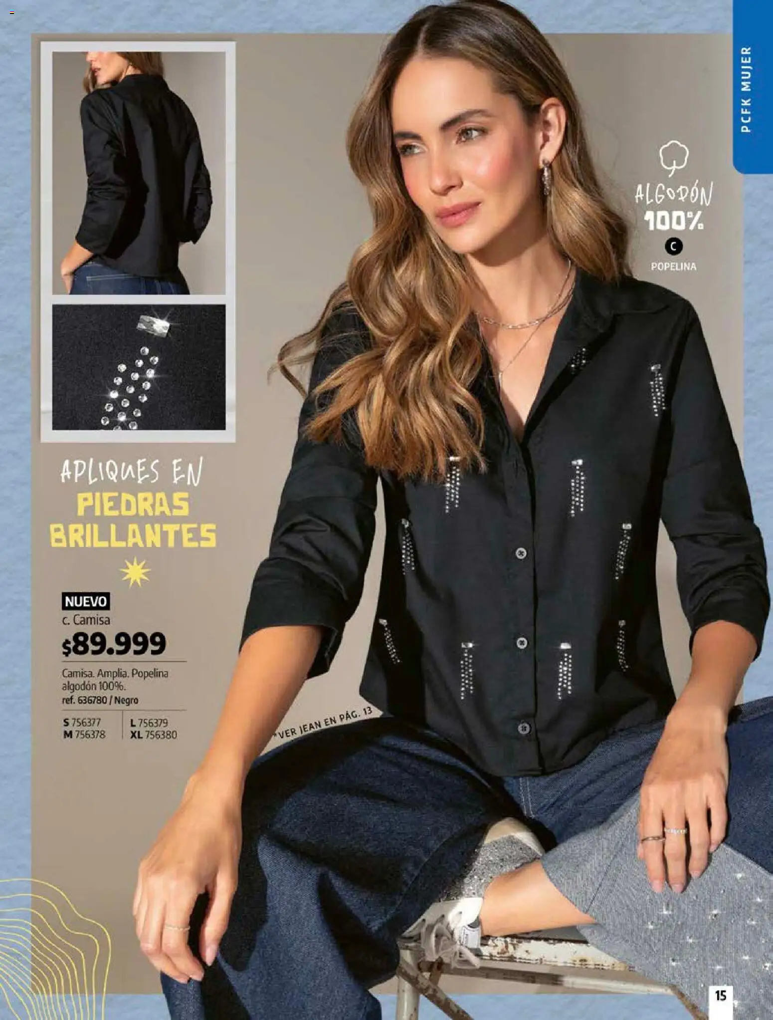 Pacifika revista - valida desde el 18/10/2026 | Página: 15 | Productos: Algodón, Jean, Camisa