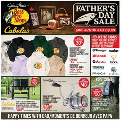 Preview of Cabelas weekly flyer / circulaire from shop Cabelas valid from 04.06.2026