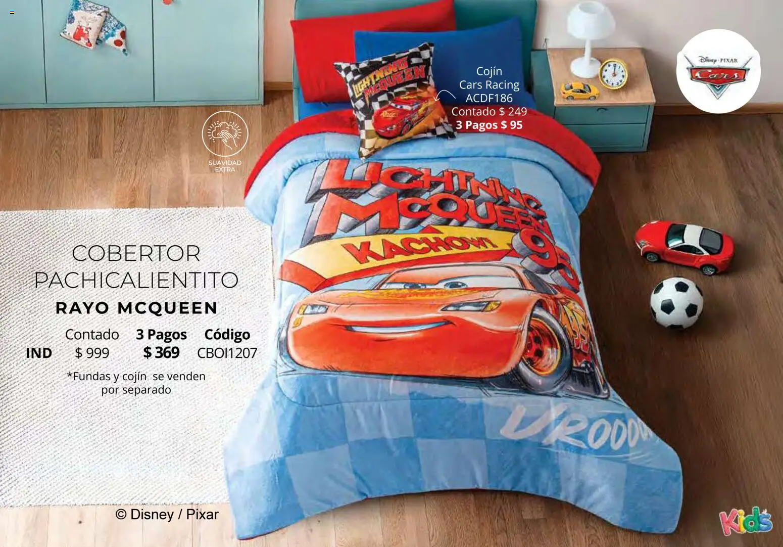 Nuevas ofertas de Colchas Concord válidas en toda la República Mexicana desde el 01.05.2026. ¡Encuentra las mejores ofertas en Colchas Concord catálogo Kids! | Página: 81 | Productos: Cobertor