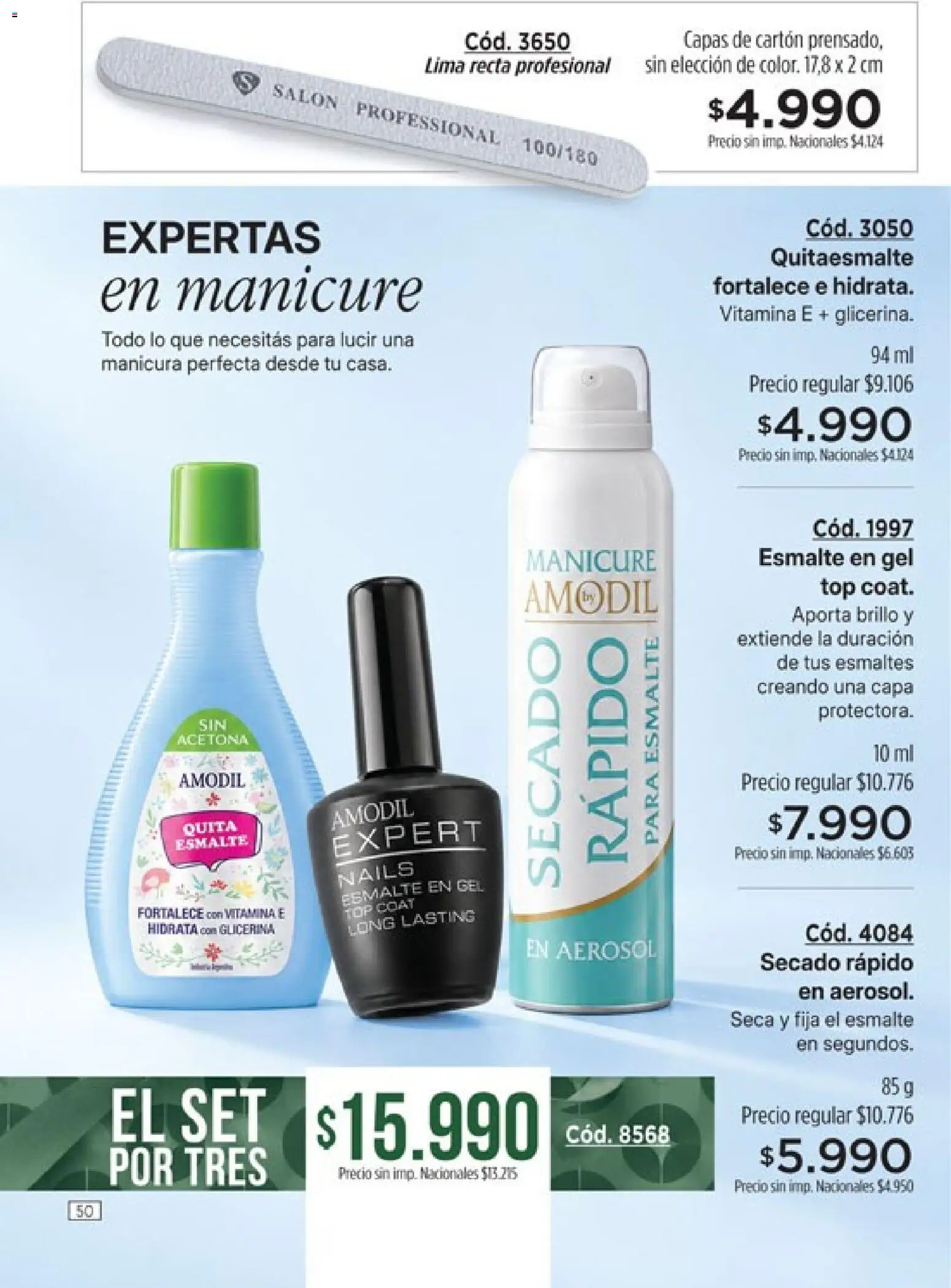 Catálogo Amodil Campaña 18 │ válido desde el 02/11/2026 | Página: 50