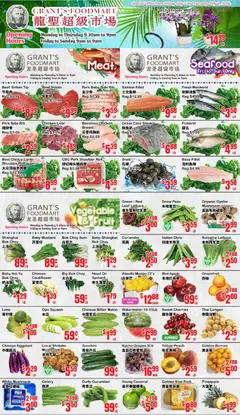 Preview of Oceans weekly flyer - Grant’s Foodmart from shop Oceans valid from Jul 3, 2026