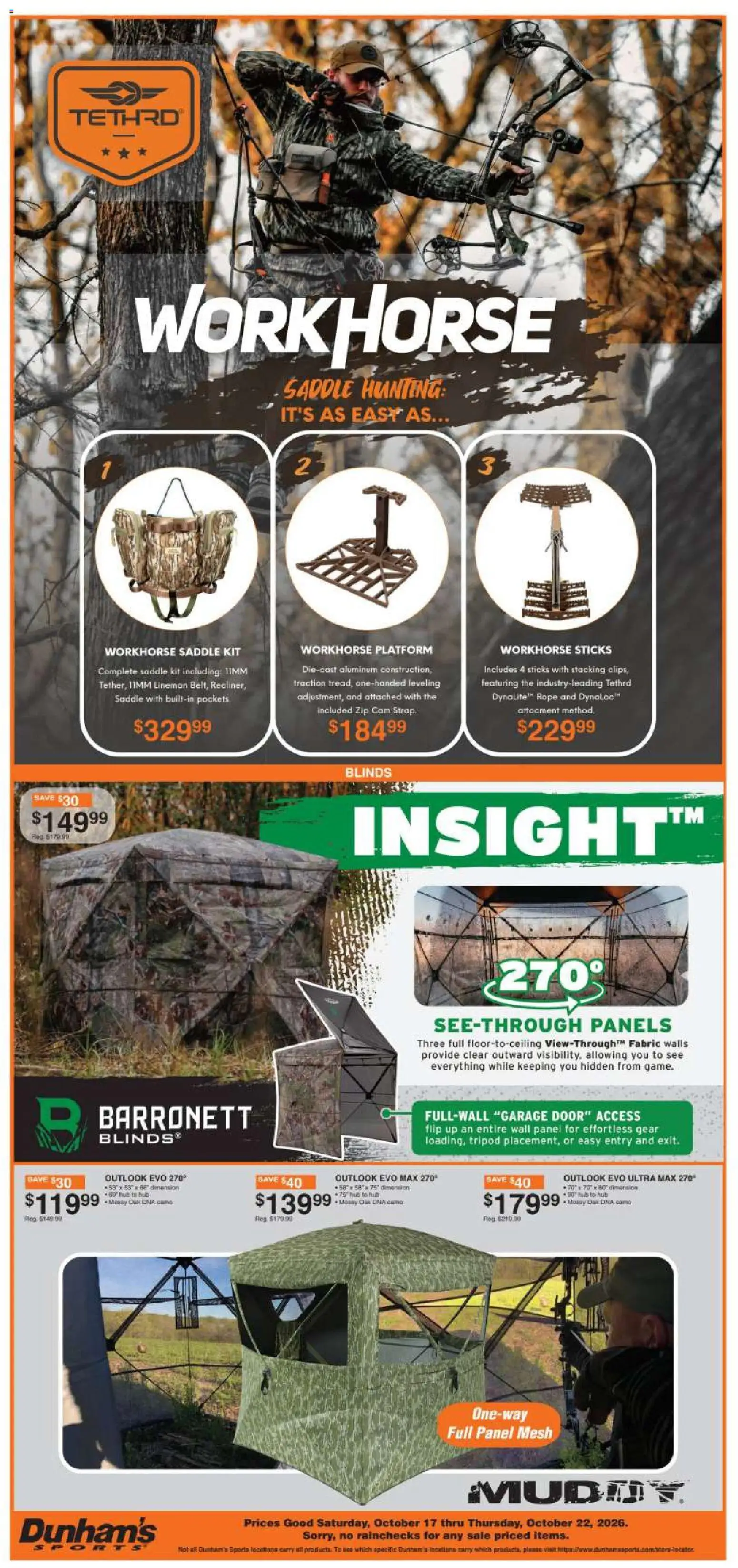 Dunham's Sports Weekly Ad - valid from 10/16/2026 | Page: 8