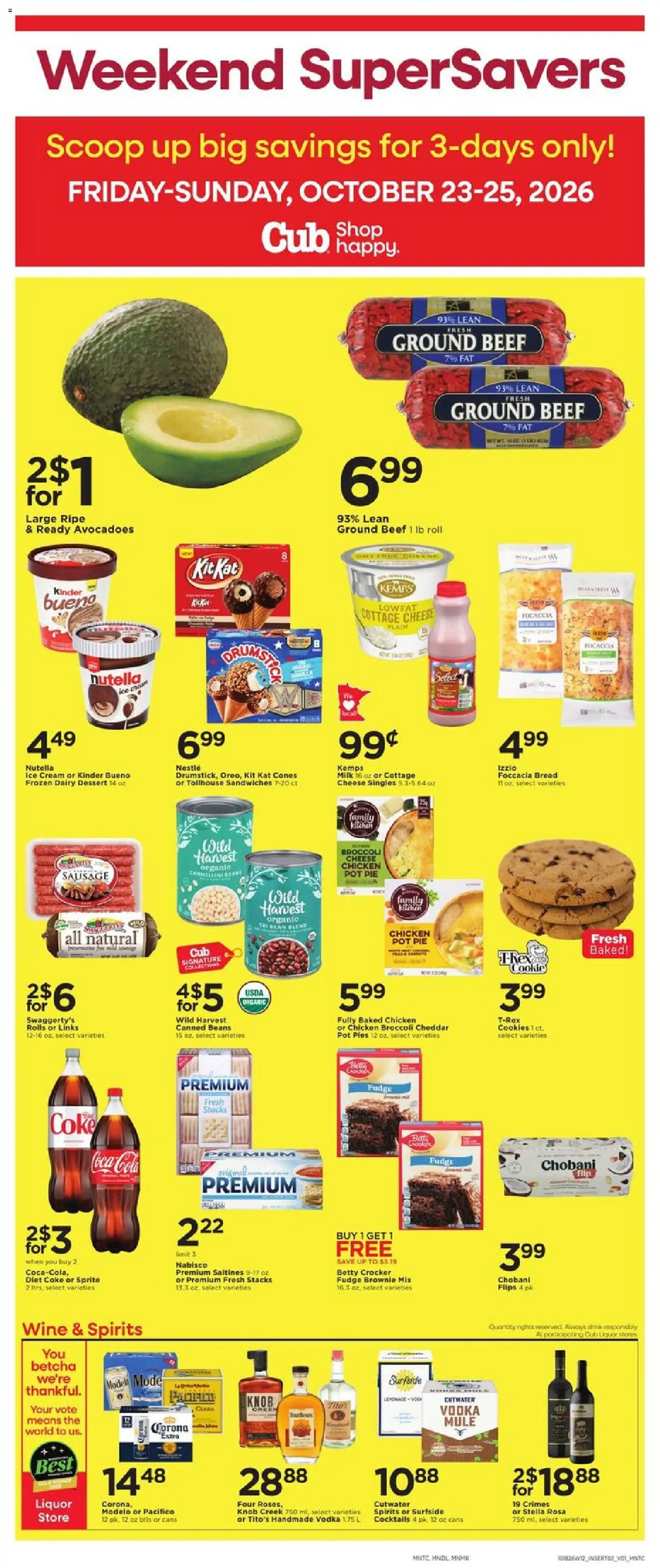 Cub Foods Weekly Ad - valid from 10/18/2026 | Page: 4