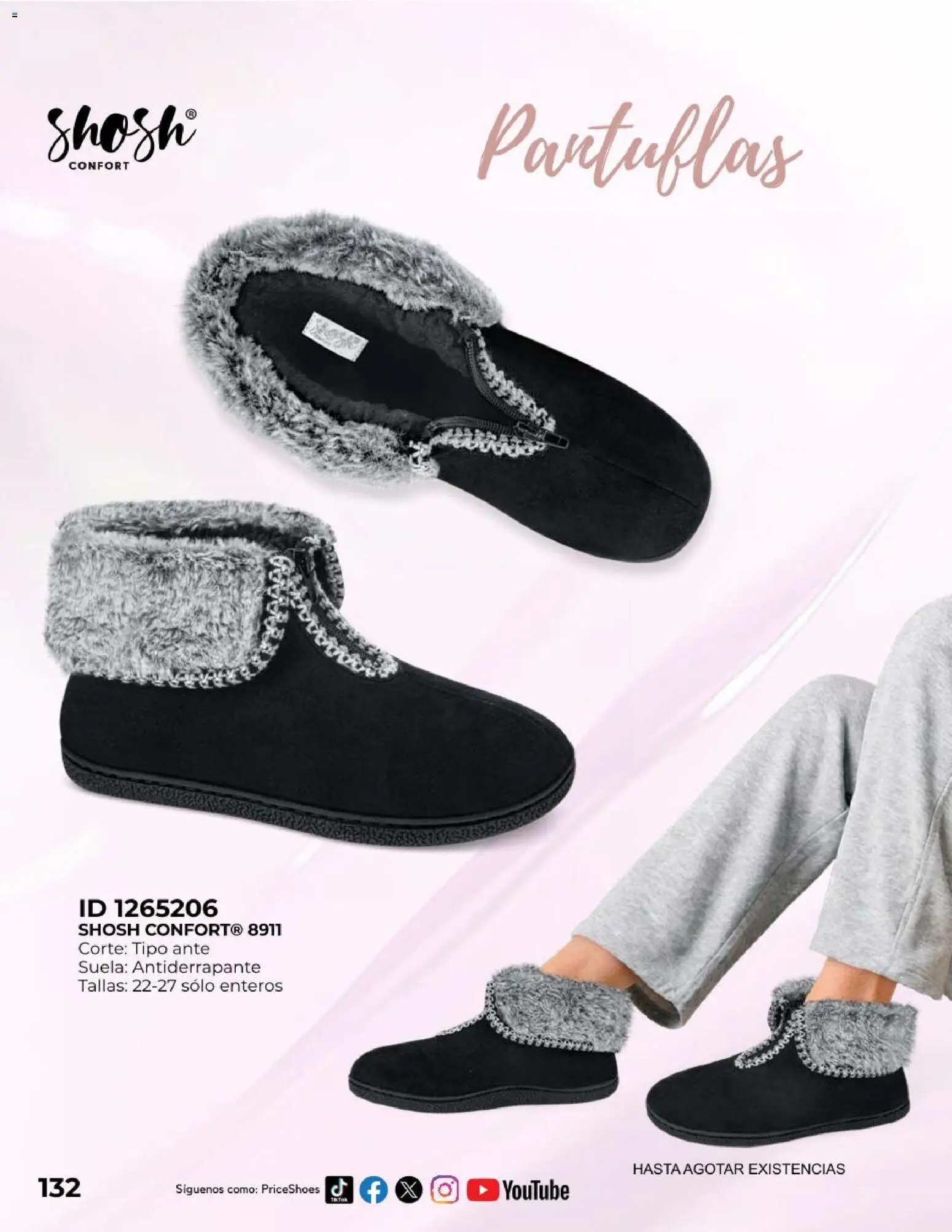 Nuevas ofertas de Price Shoes válidas en toda la República Mexicana desde el 09.05.2026. ¡Encuentra las mejores ofertas en Price Shoes catálogo Exclusivos! | Página: 132 | Productos: Pantuflas