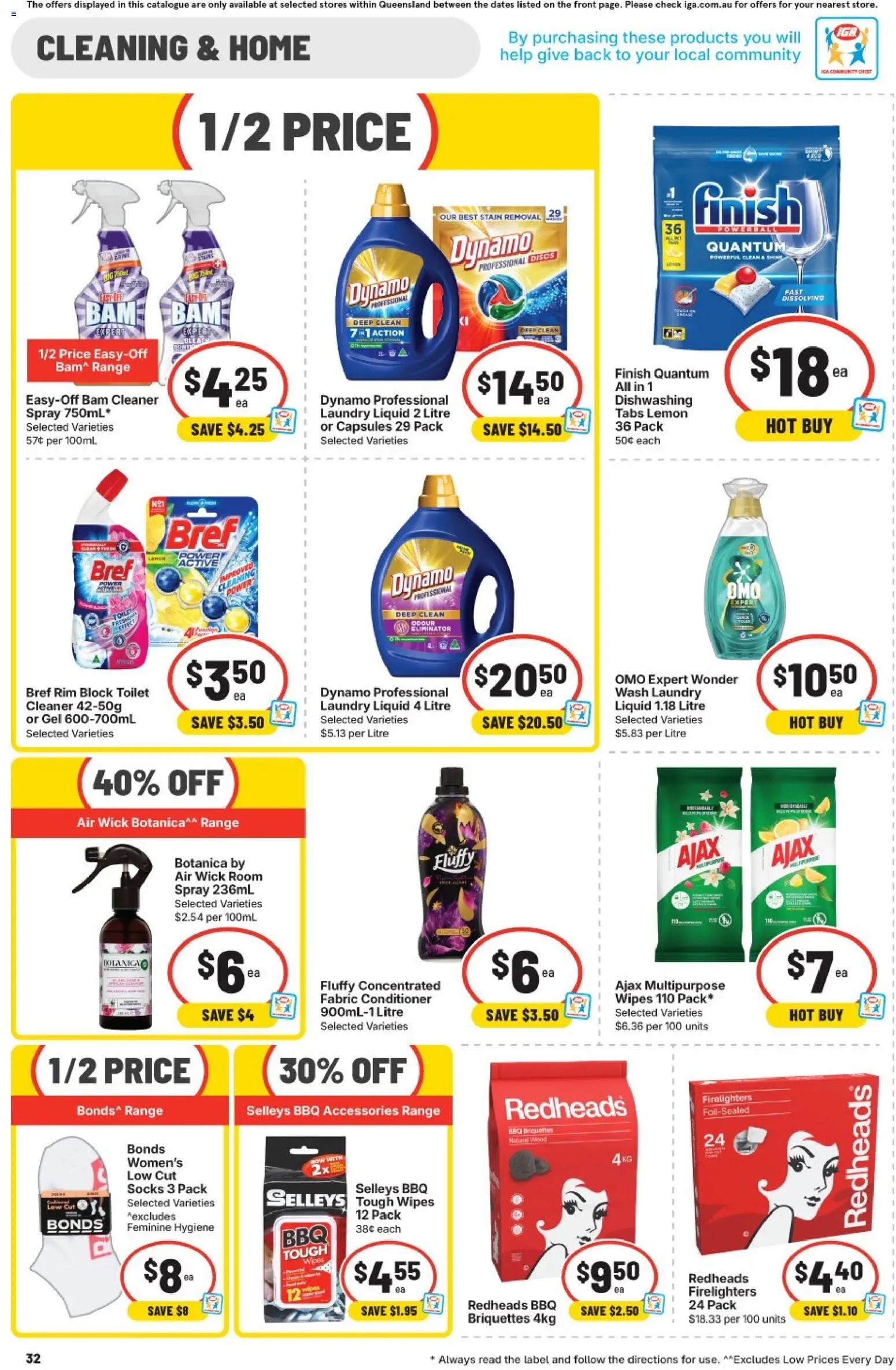 IGA catalogue - valid from 10.06.2026 | Page: 39 | Products: Toilet, Conditioner, Wood, Laundry