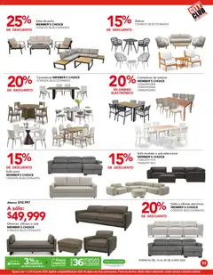 Vista previa de City Club catálogo, nuevo folleto de la tienda, válido en México a partir del 01.06.2026 | Página: 23 | Productos: Sofá, Cama, Modular
