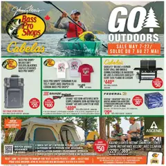 Preview of Cabelas weekly flyer / circulaire from shop Cabelas valid from 07.05.2026
