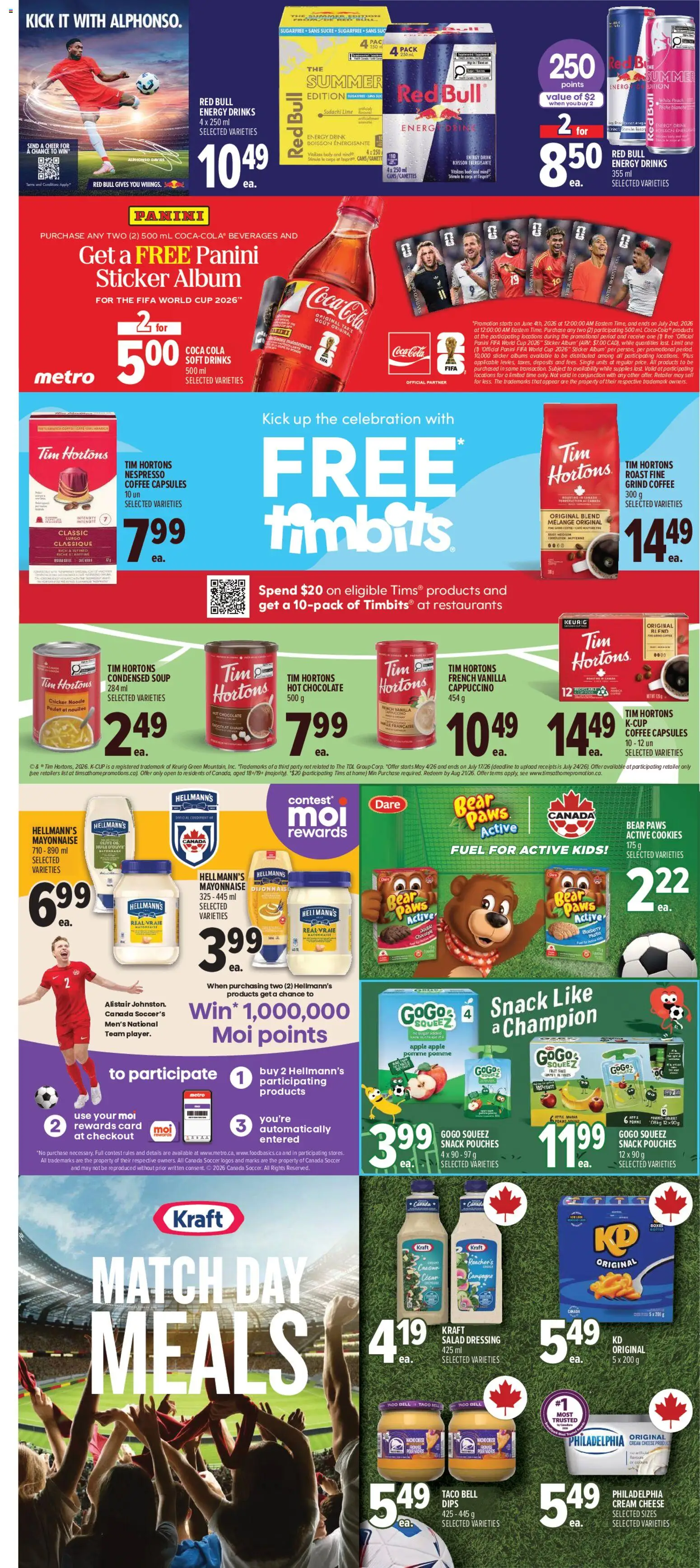 Metro flyer valid from 11.06.2026 | Page: 17 | Products: Cookies, Salad, Wine, Chicken